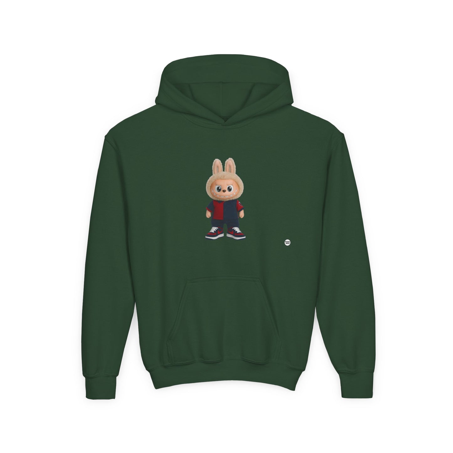 Back to School Cute Bunny Hoodie for Kids, Youth Sweatshirt, Cozy Rabbit Design for Fall, Birthday Gift, Casual Wear