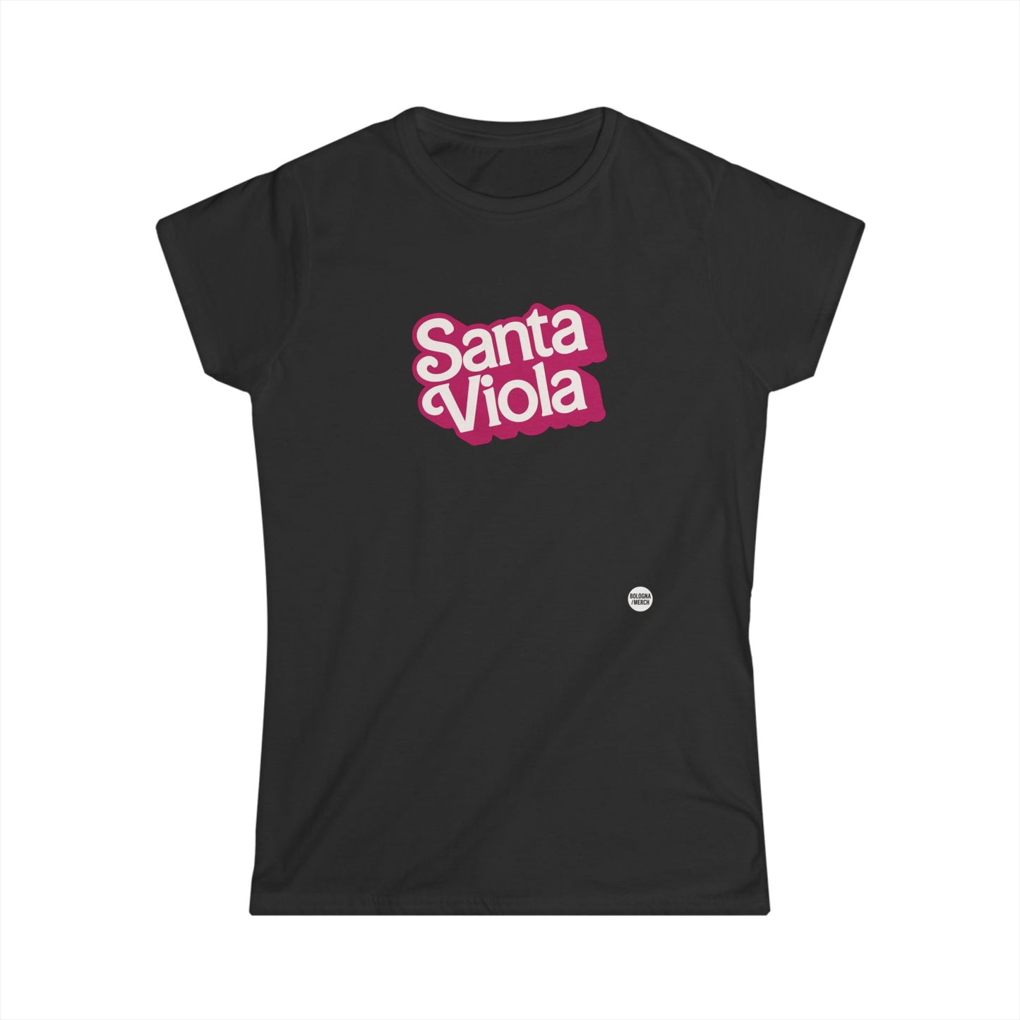 Santa Viola Women's Softstyle Tee - Trendy Graphic T-Shirt for Casual Wear
