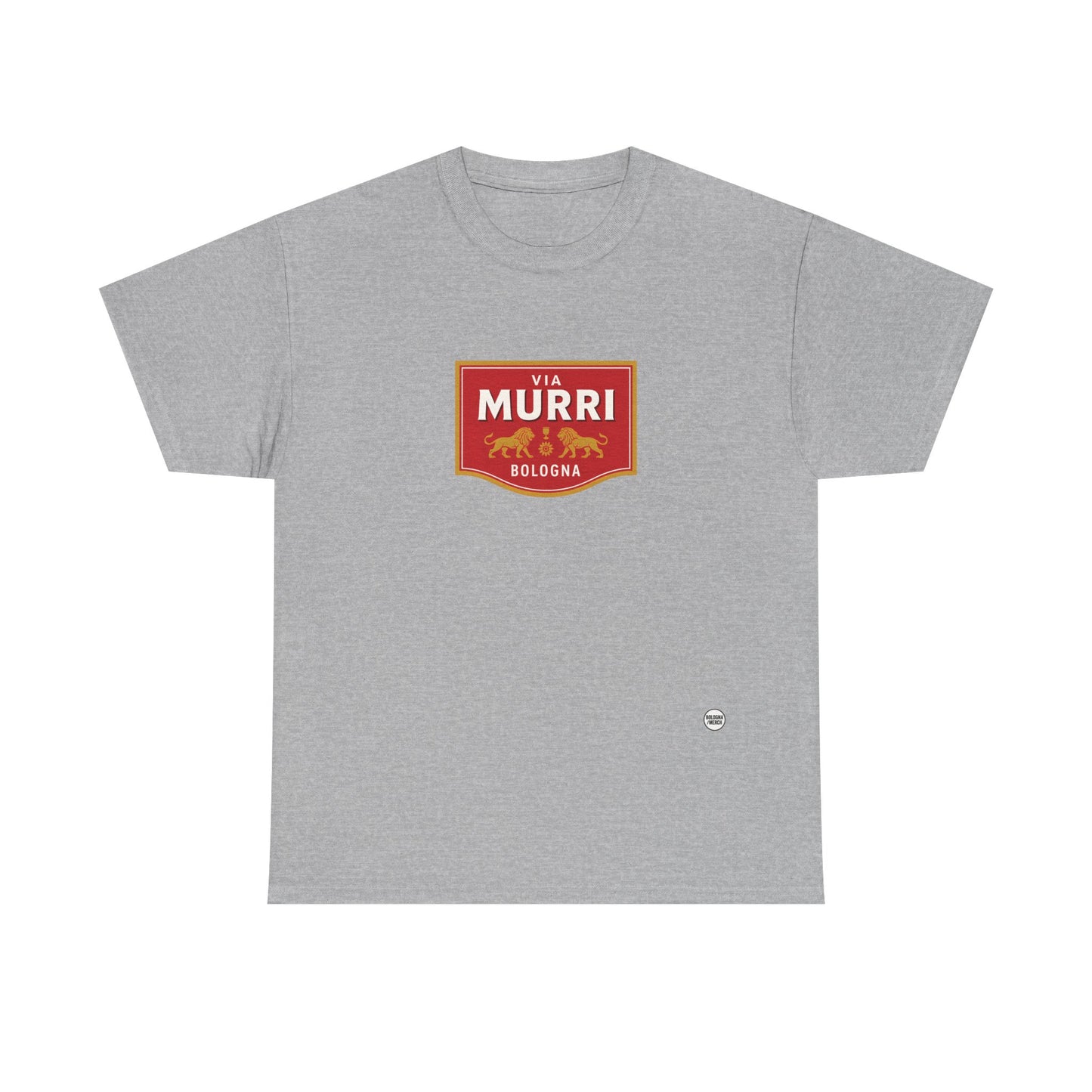 Via Murri - Bologna - Unisex Heavy Cotton Tee - Casual Comfort for Everyday Wear