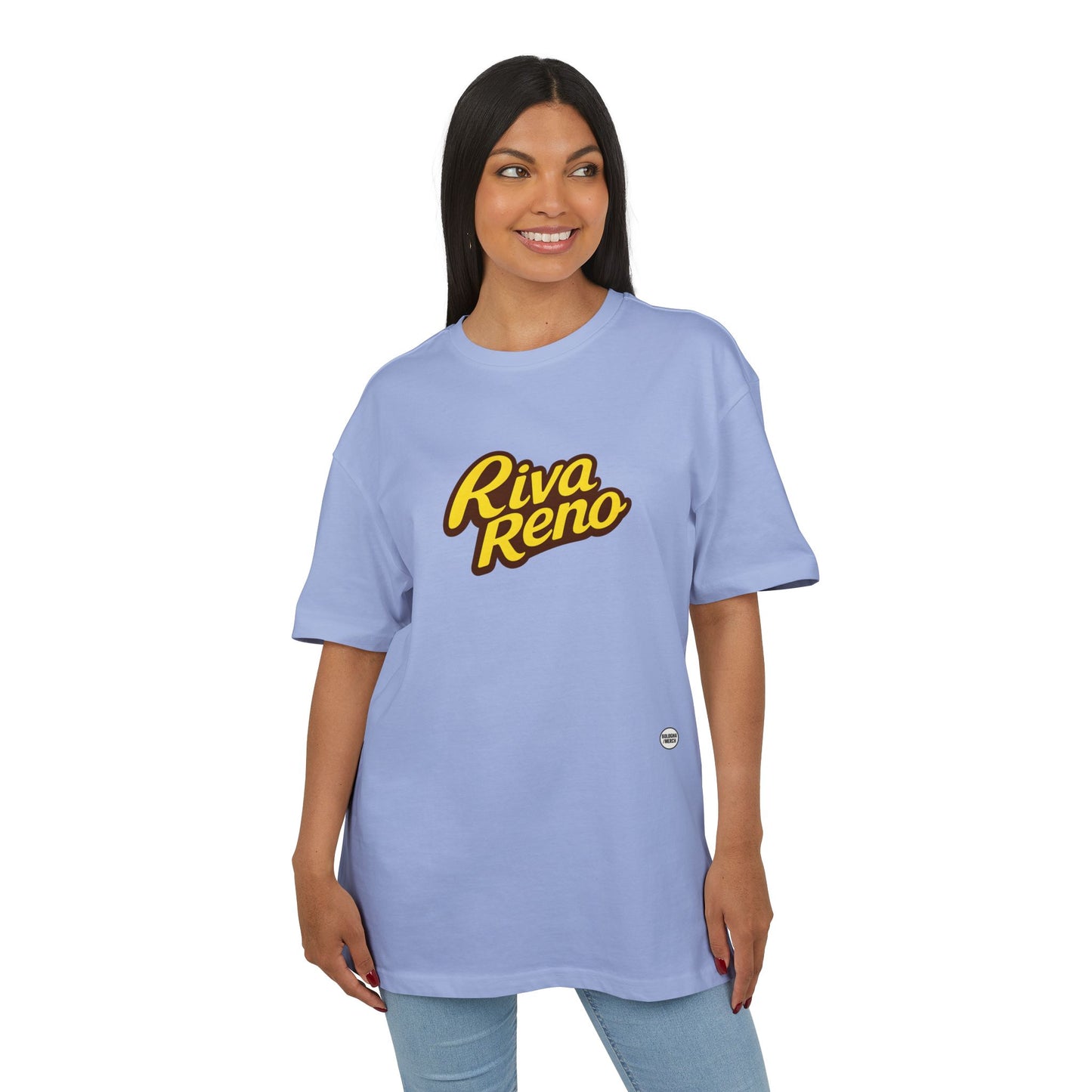 Riva Reno Oversize Tee, Casual Unisex T-Shirt for Streetwear Lovers, Comfortable Everyday Wear