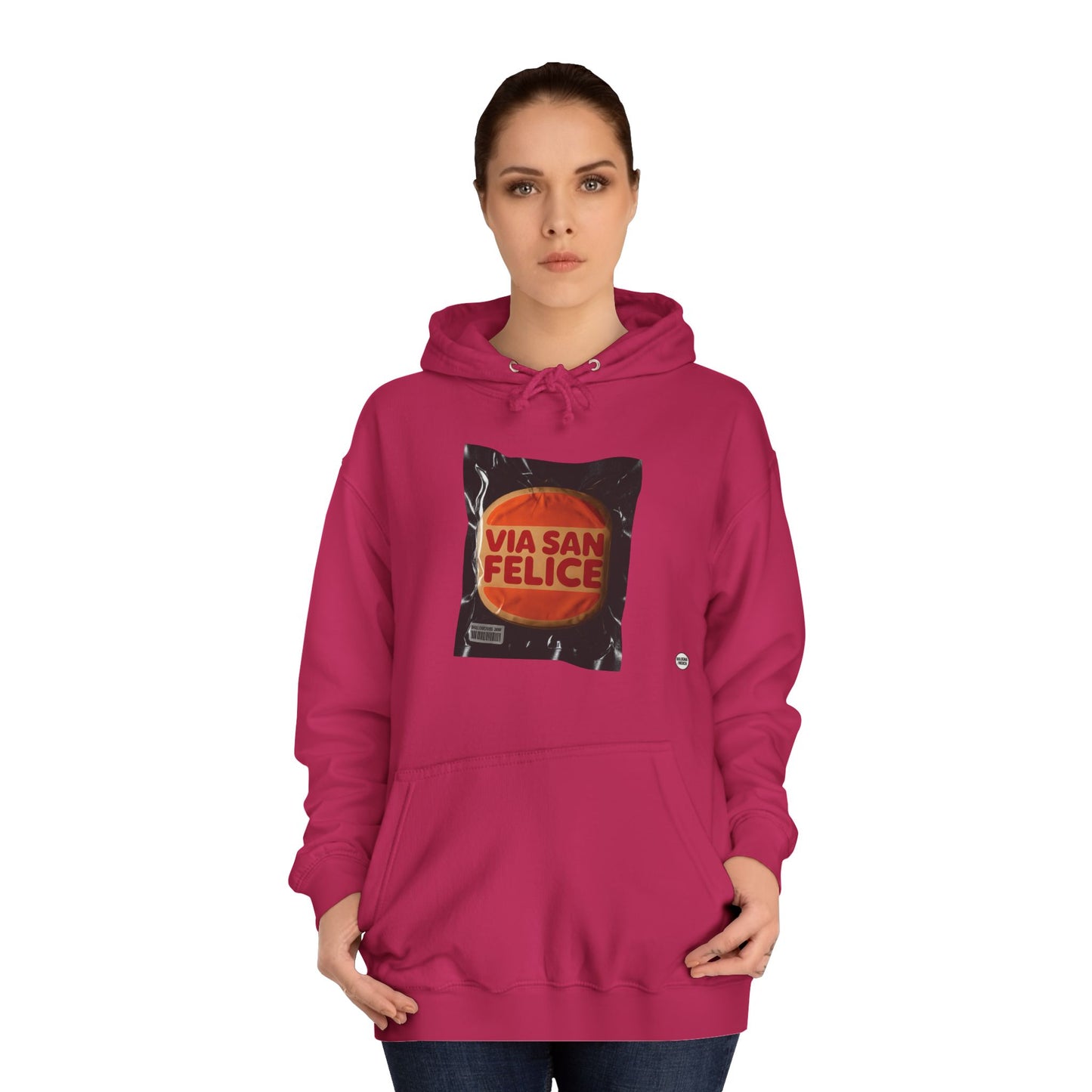 Felpa “Via San Felice” – Comfort Universitario con Stile Bolognese