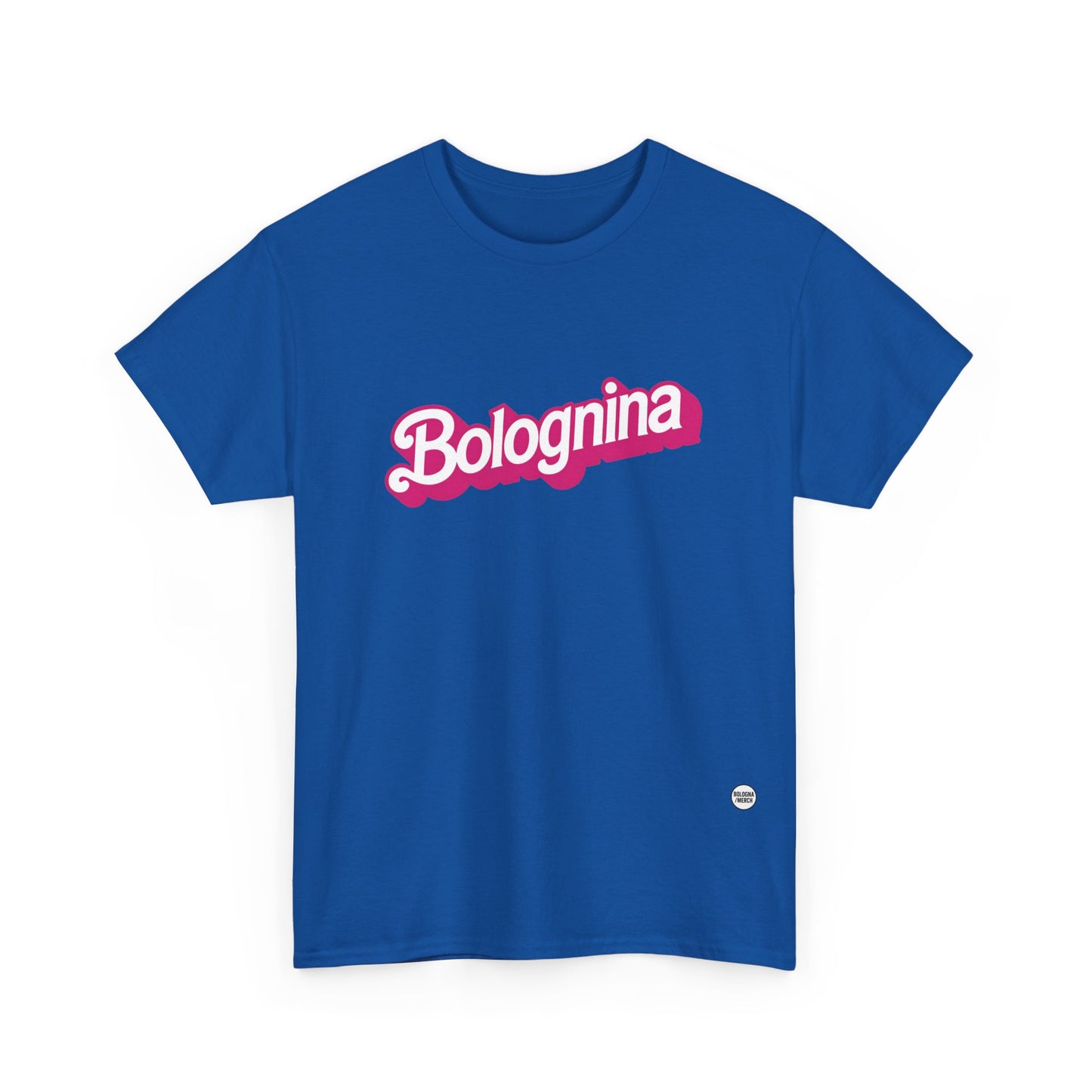 T-Shirt Unisex in Cotone Pesante con Design La Bolognina – Stile Urban, Vestibilità Classica, Idea Regalo Originale