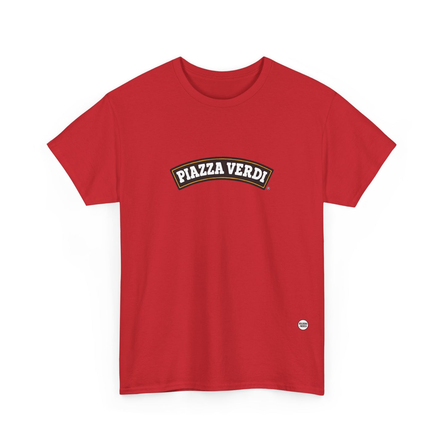 Piazza Verdi Unisex Heavy Cotton Tee - Casual Comfort for Everyday Wear