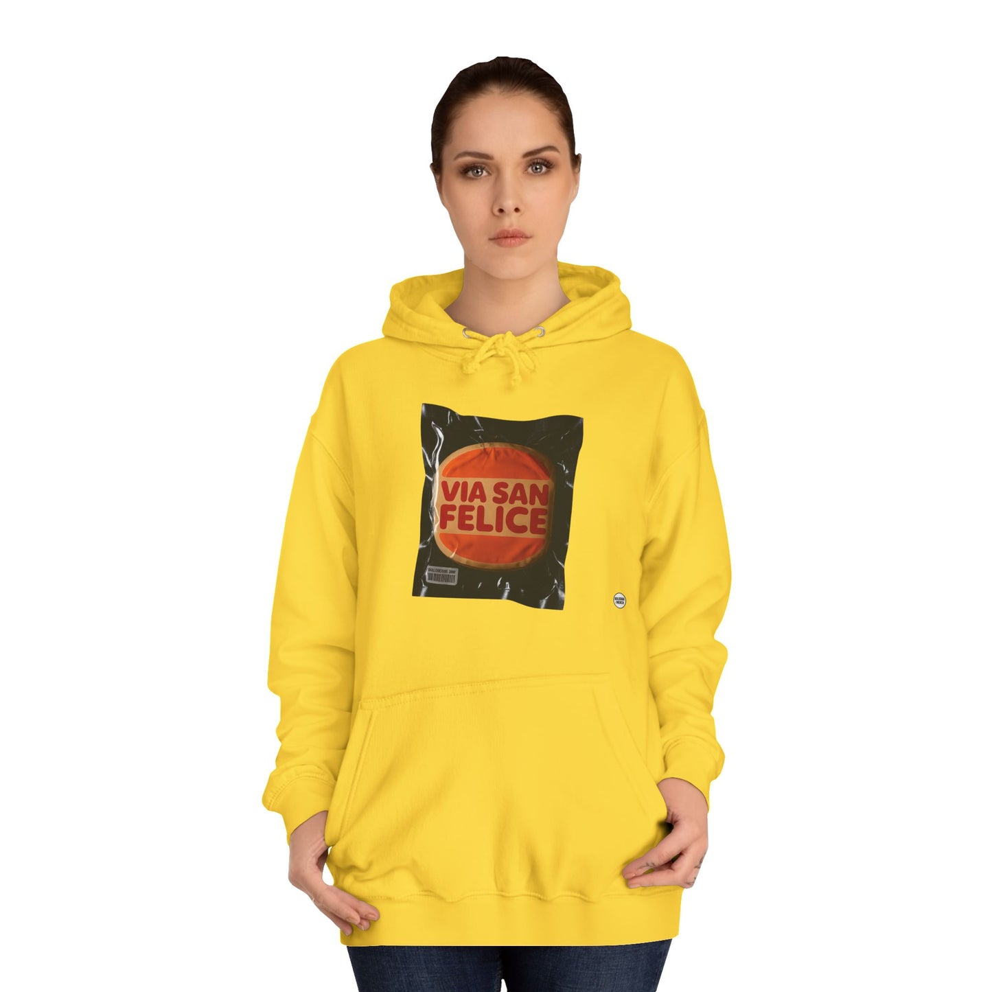 Felpa “Via San Felice” – Comfort Universitario con Stile Bolognese
