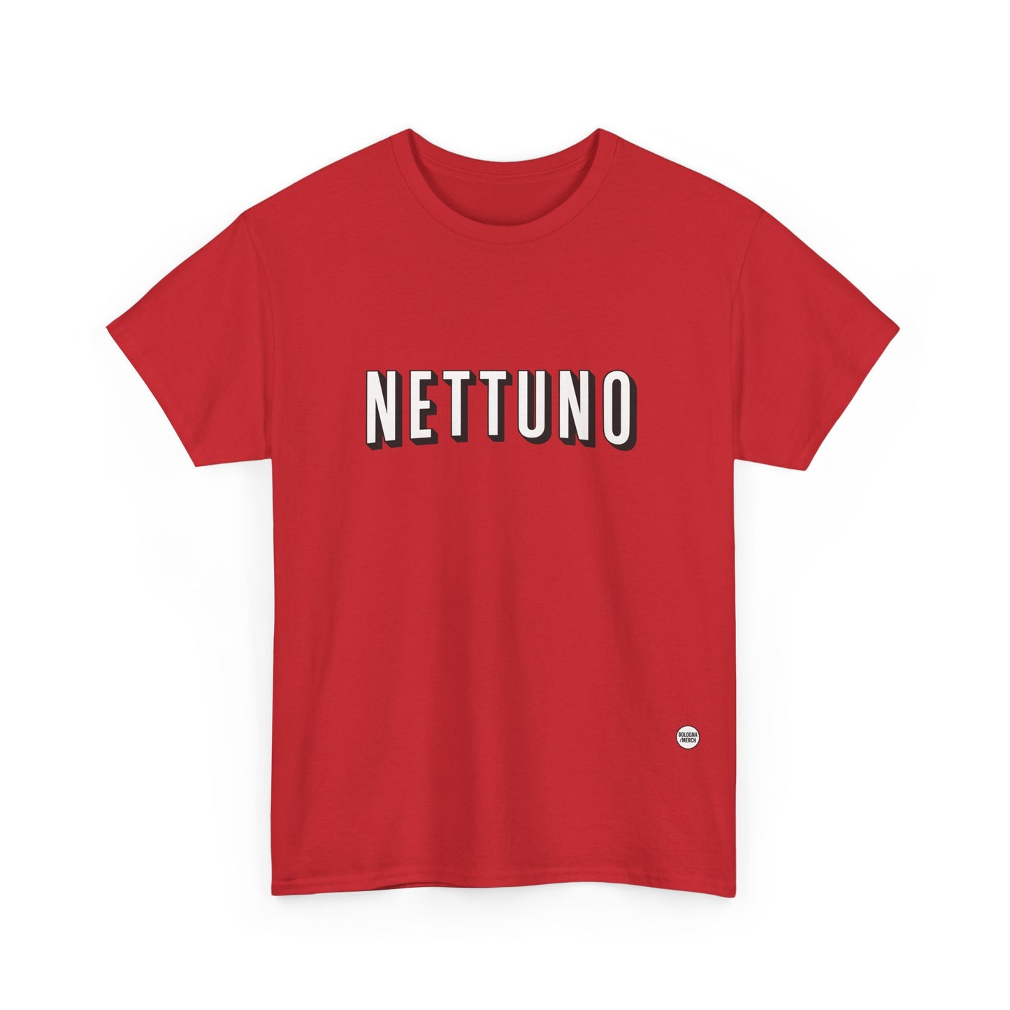 Nettuno – Al Zigant – Bologna – Maglietta Unisex in Cotone Pesante – Comfort Casual per Tutti i Giorni