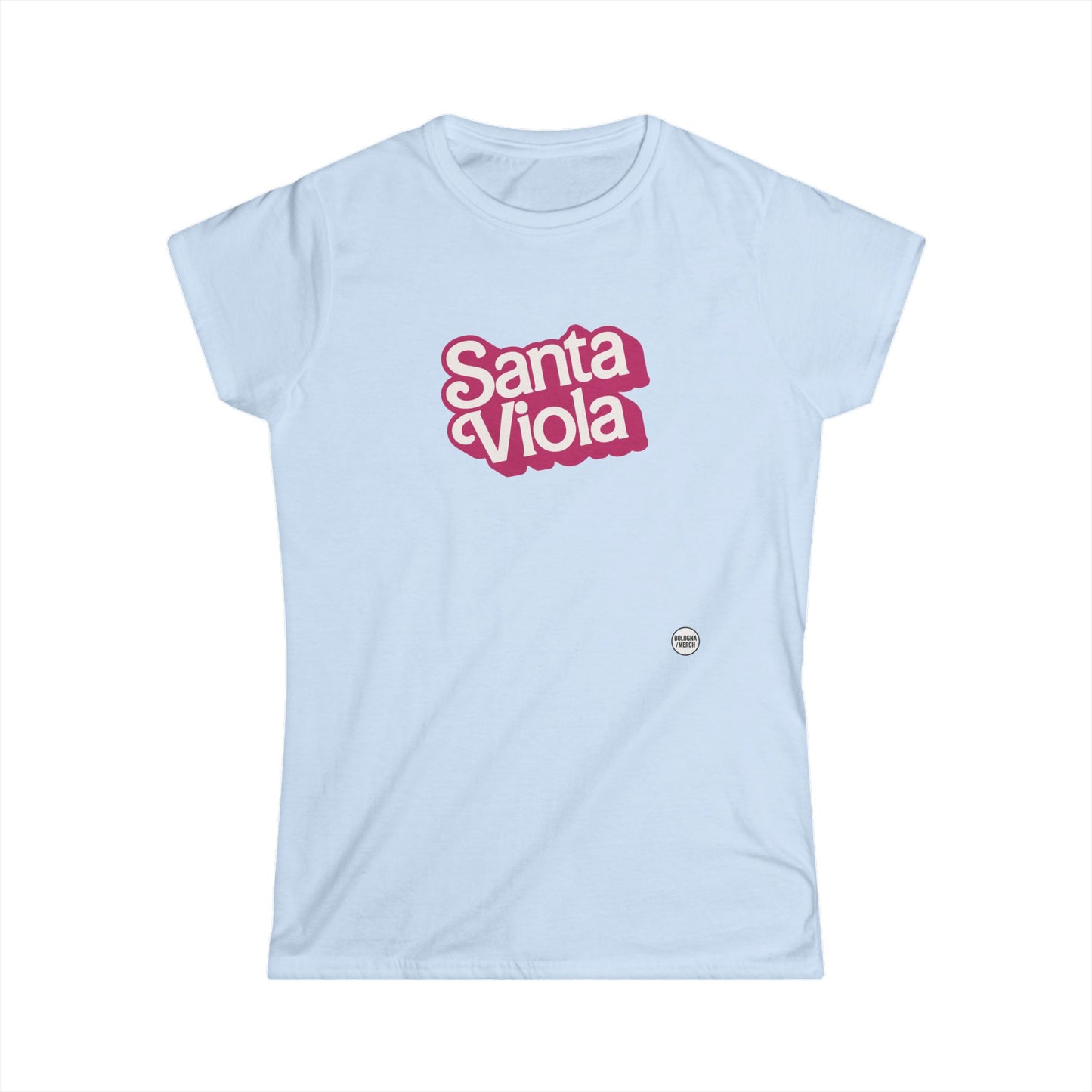 Santa Viola Women's Softstyle Tee - Trendy Graphic T-Shirt for Casual Wear