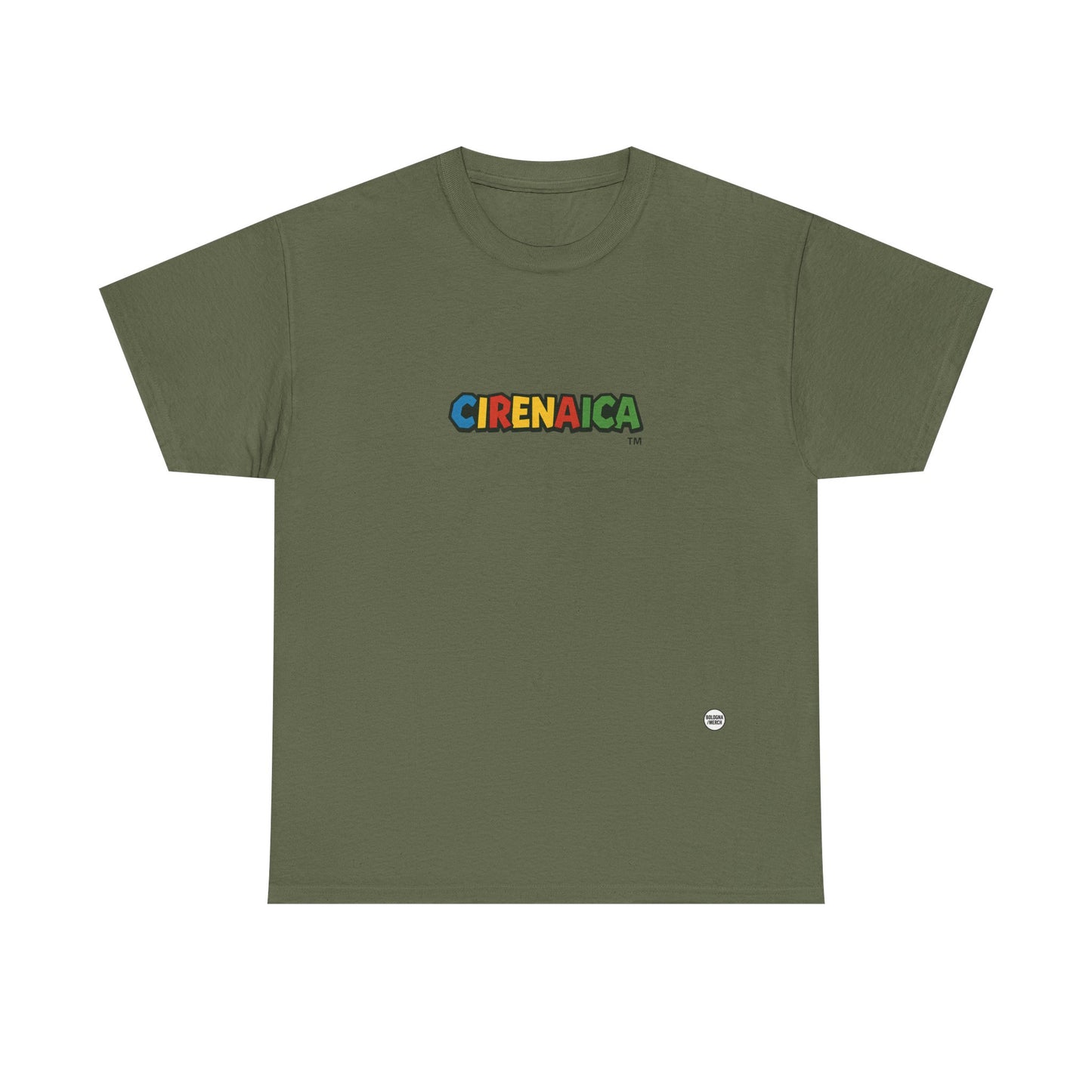 Cirenaica Unisex Heavy Cotton Tee - Casual Comfort for Everyday Wear