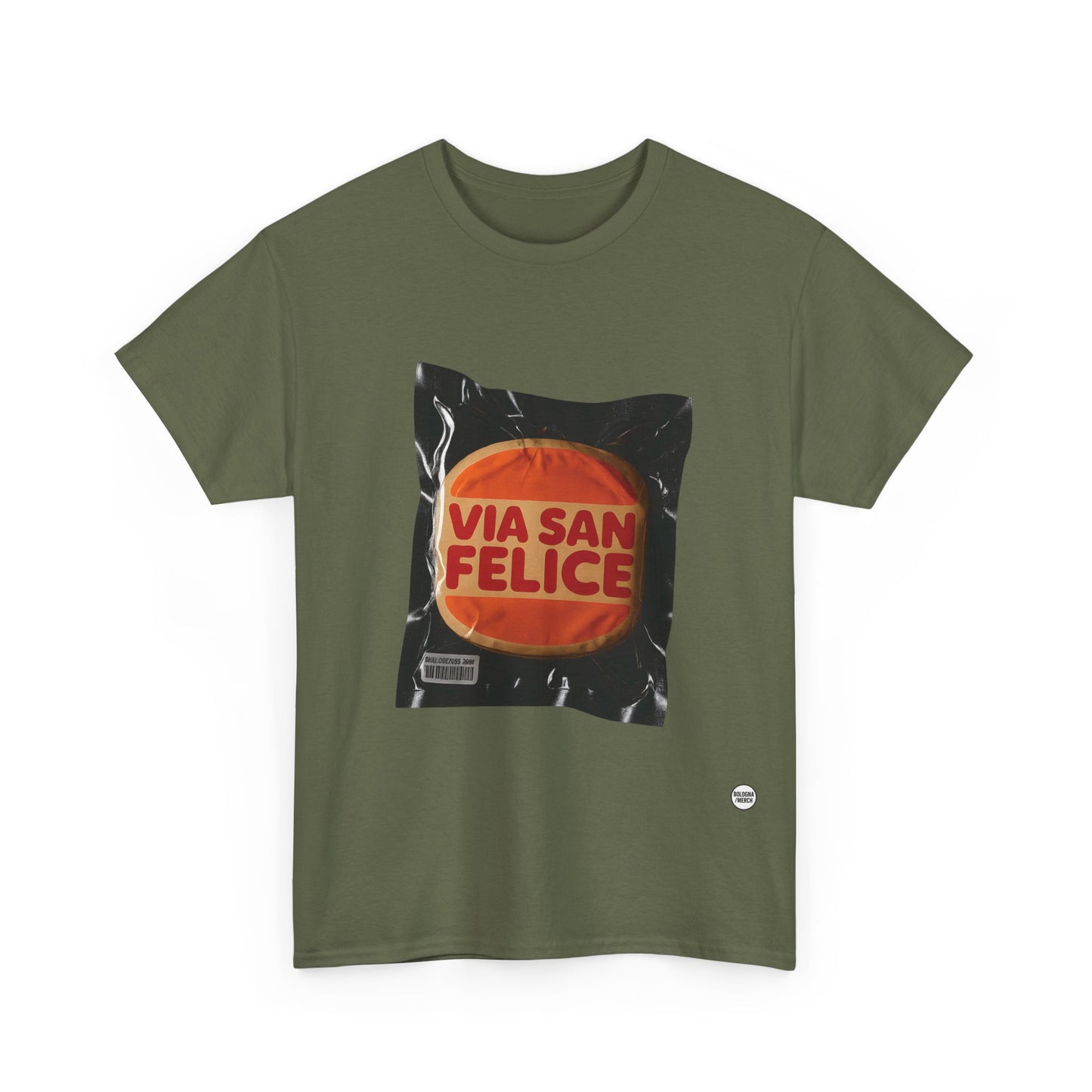 T-shirt Unisex in Cotone Pesante “VIA SAN FELICE”