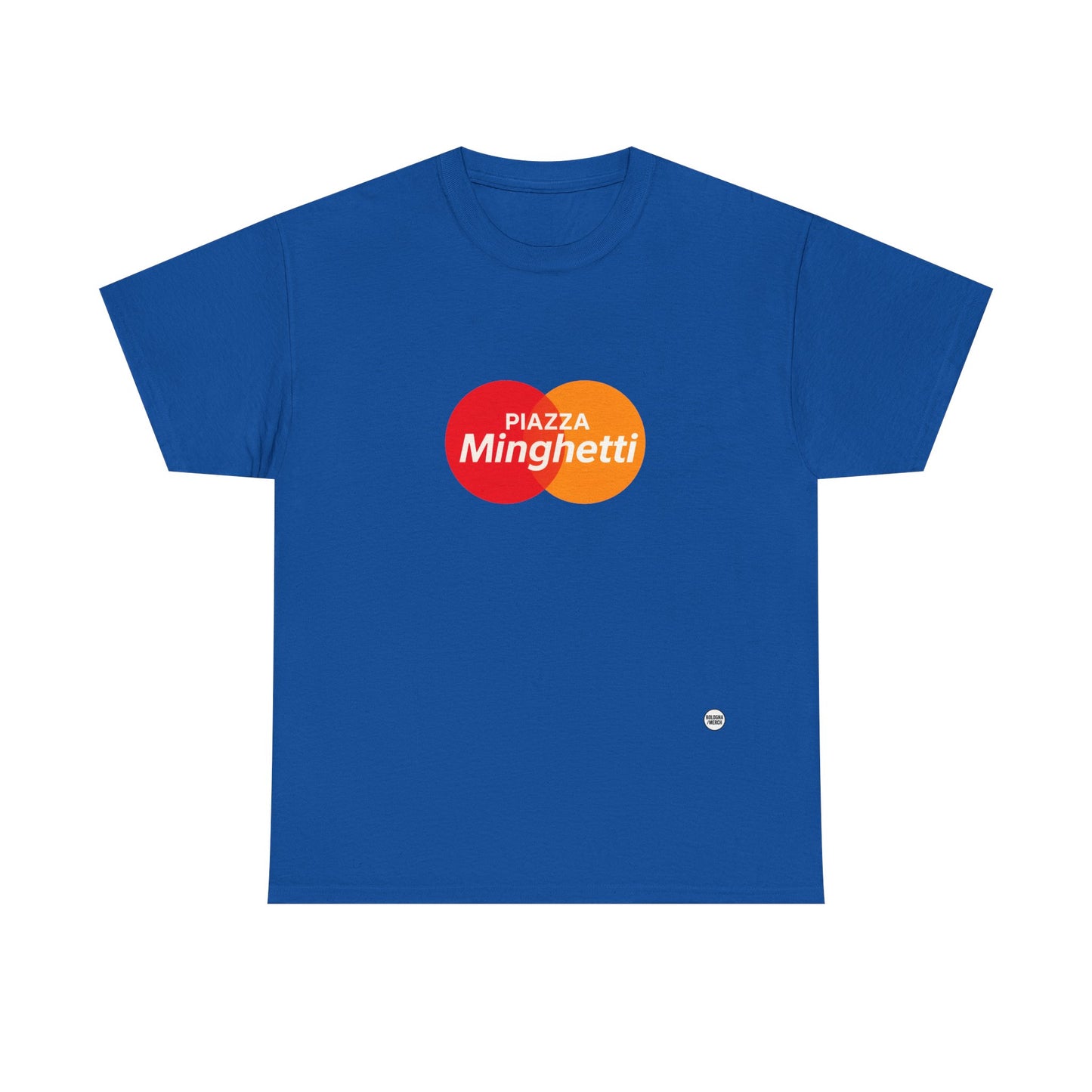 Piazza Minghetti Unisex Heavy Cotton Tee - Casual and Stylish Wear for Poetry Lovers