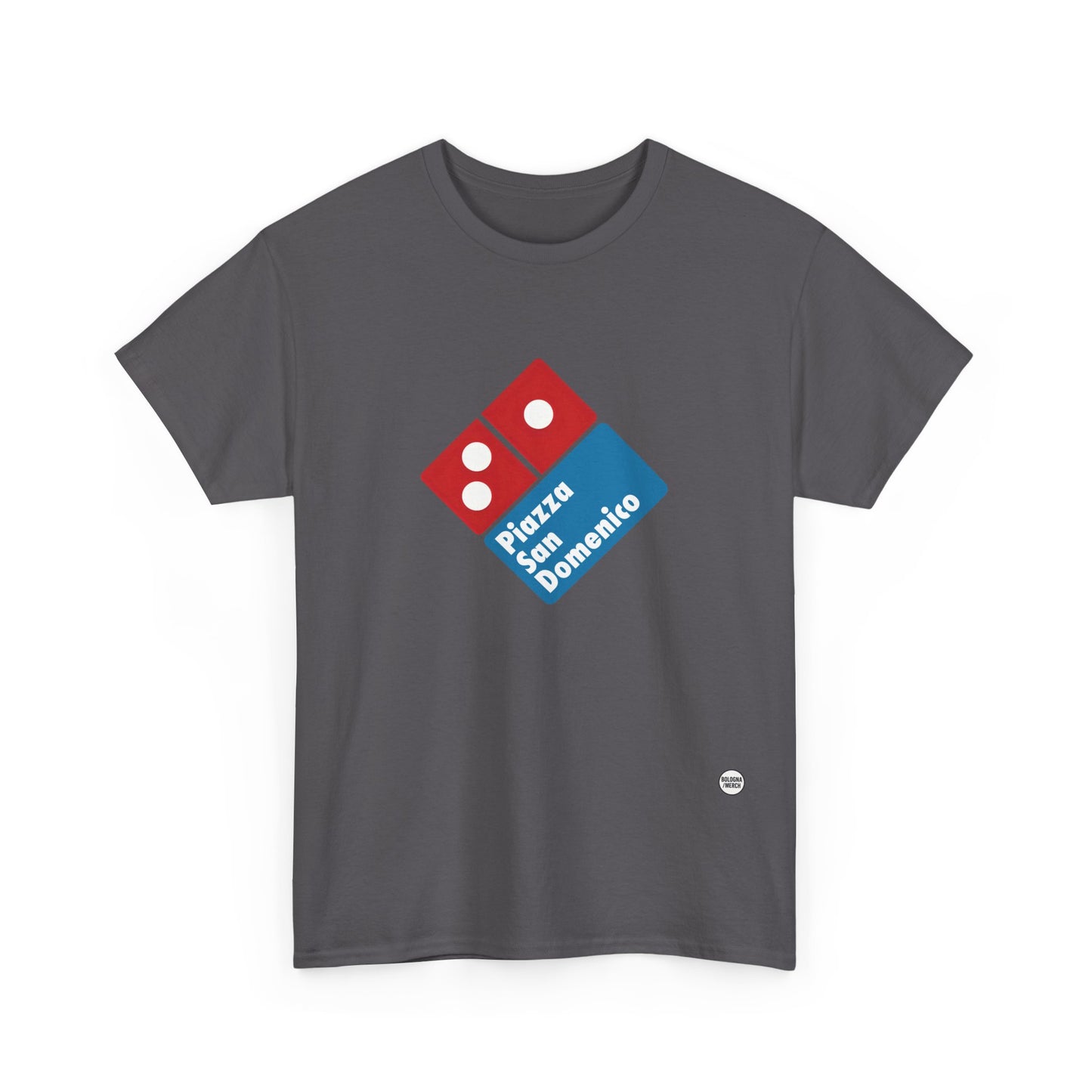 Piazza San Domenico - Bologna - Unisex Heavy Cotton Tee - Casual Comfort for Everyday Wear