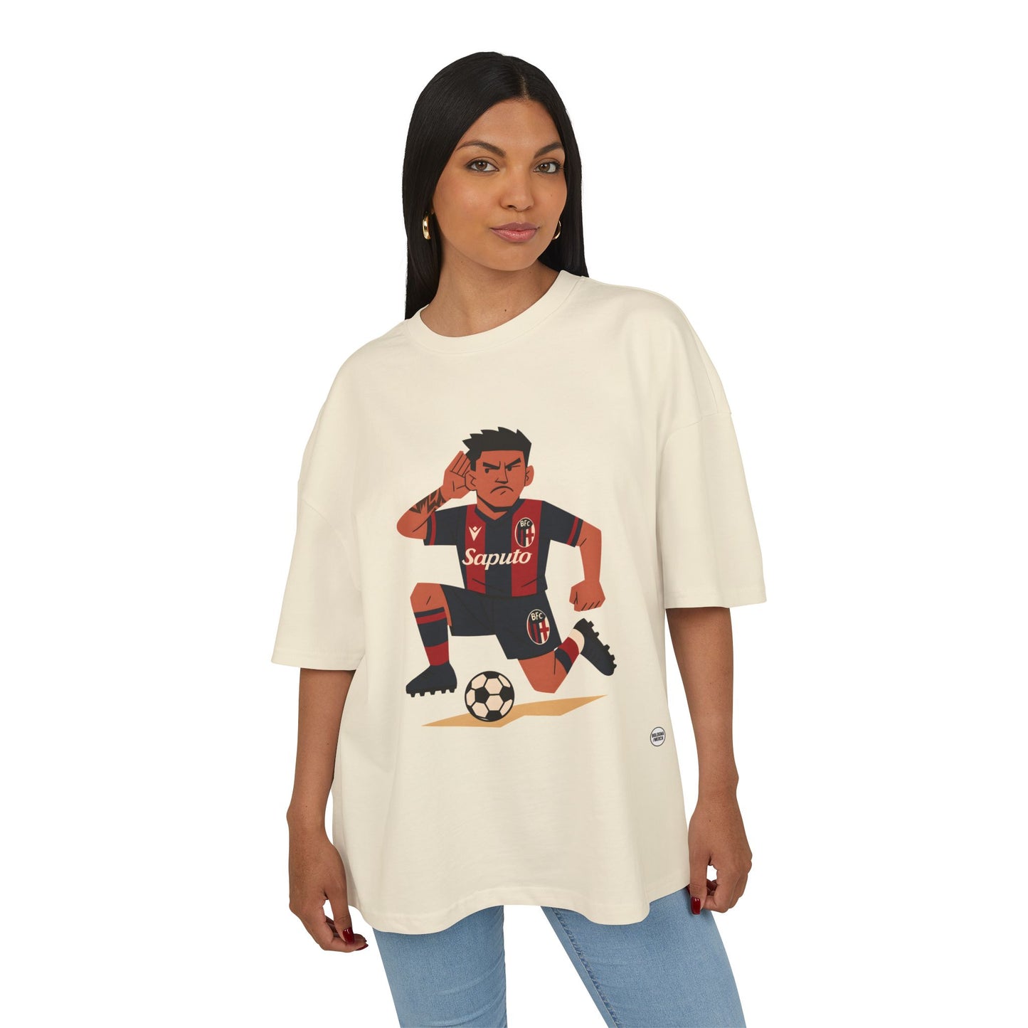 Maglietta Boxy “Santi Castro” – Unisex, Ultra Heavy Cotton