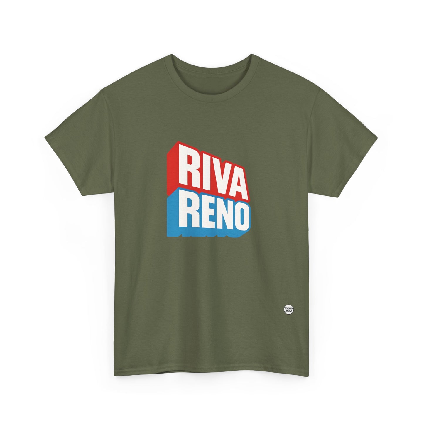 Riva Reno Unisex Heavy Cotton Tee - Casual Comfort for Everyday Wear