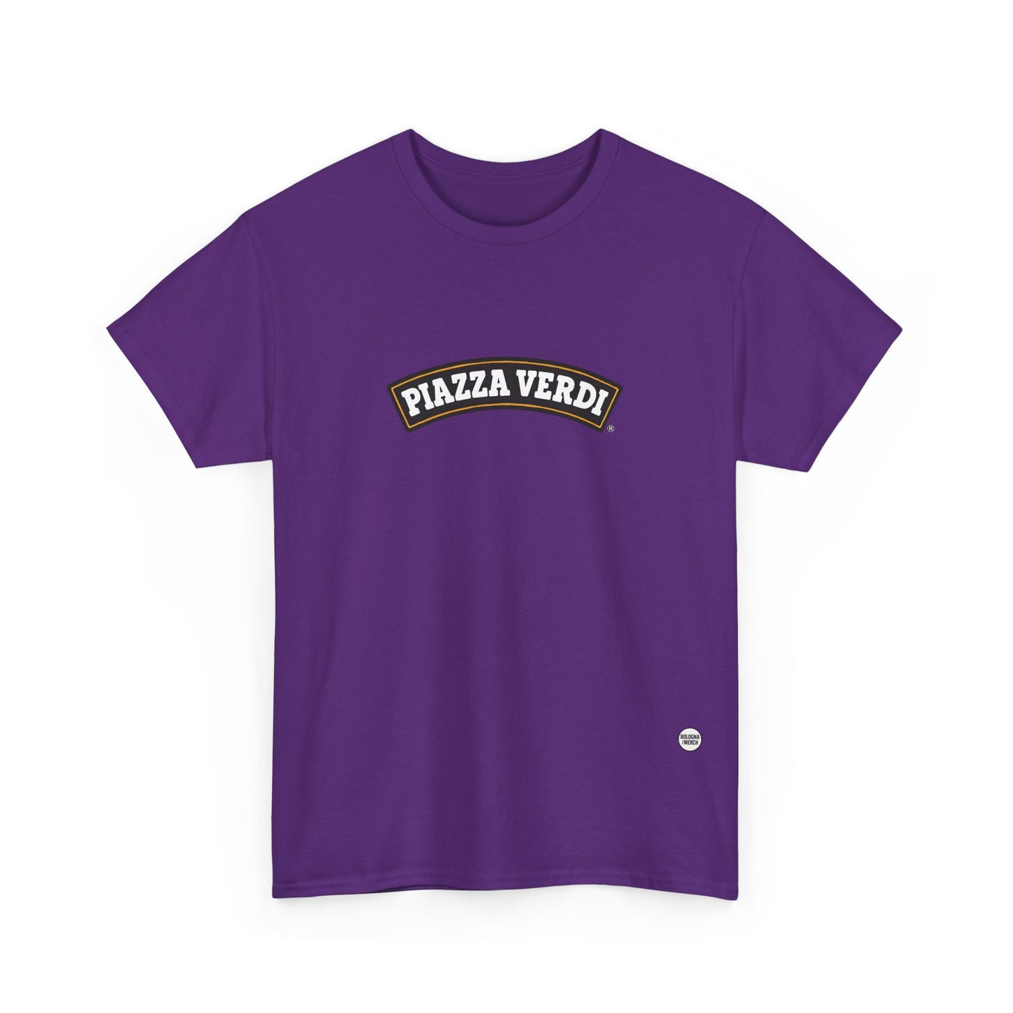 Piazza Verdi Unisex Heavy Cotton Tee - Casual Comfort for Everyday Wear