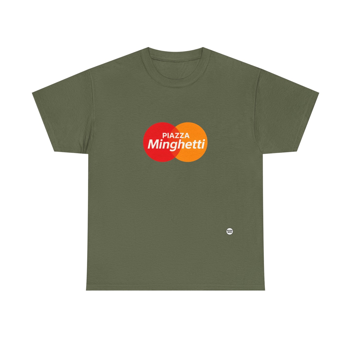 Piazza Minghetti Unisex Heavy Cotton Tee - Casual and Stylish Wear for Poetry Lovers
