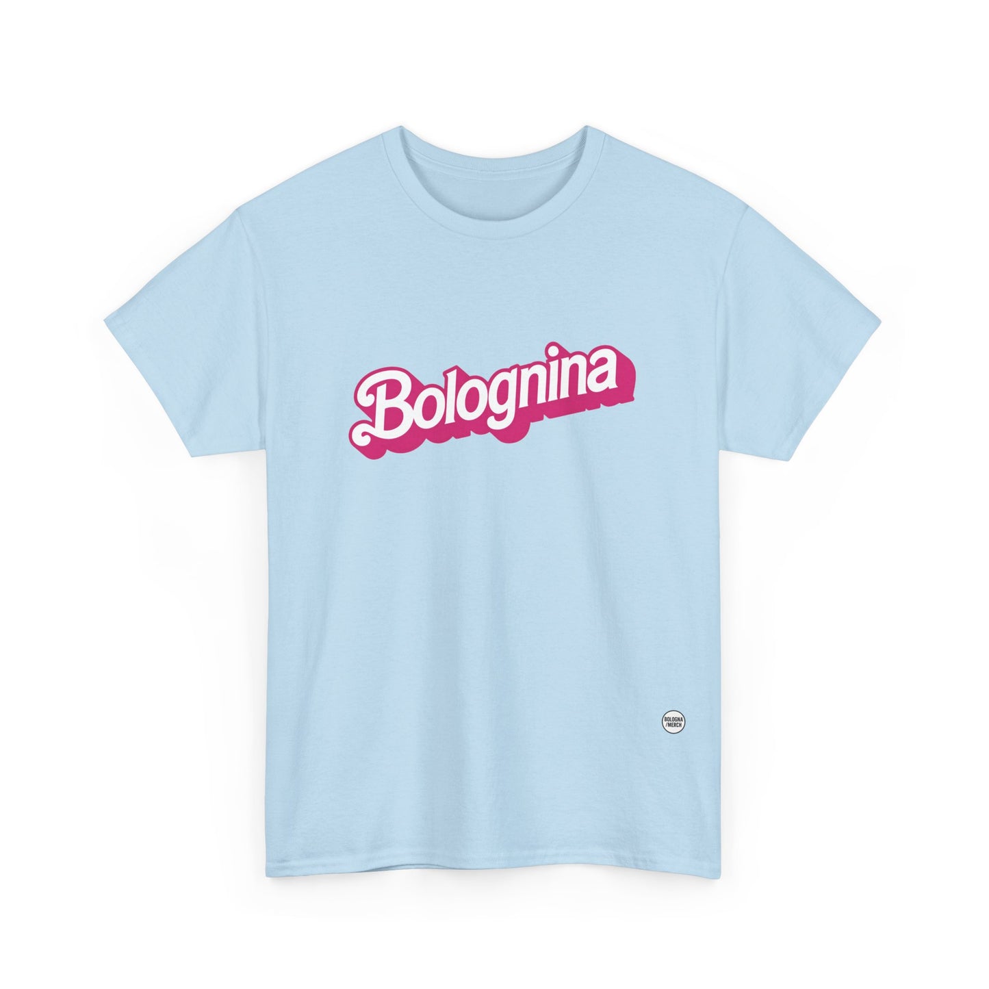 T-Shirt Unisex in Cotone Pesante con Design La Bolognina – Stile Urban, Vestibilità Classica, Idea Regalo Originale