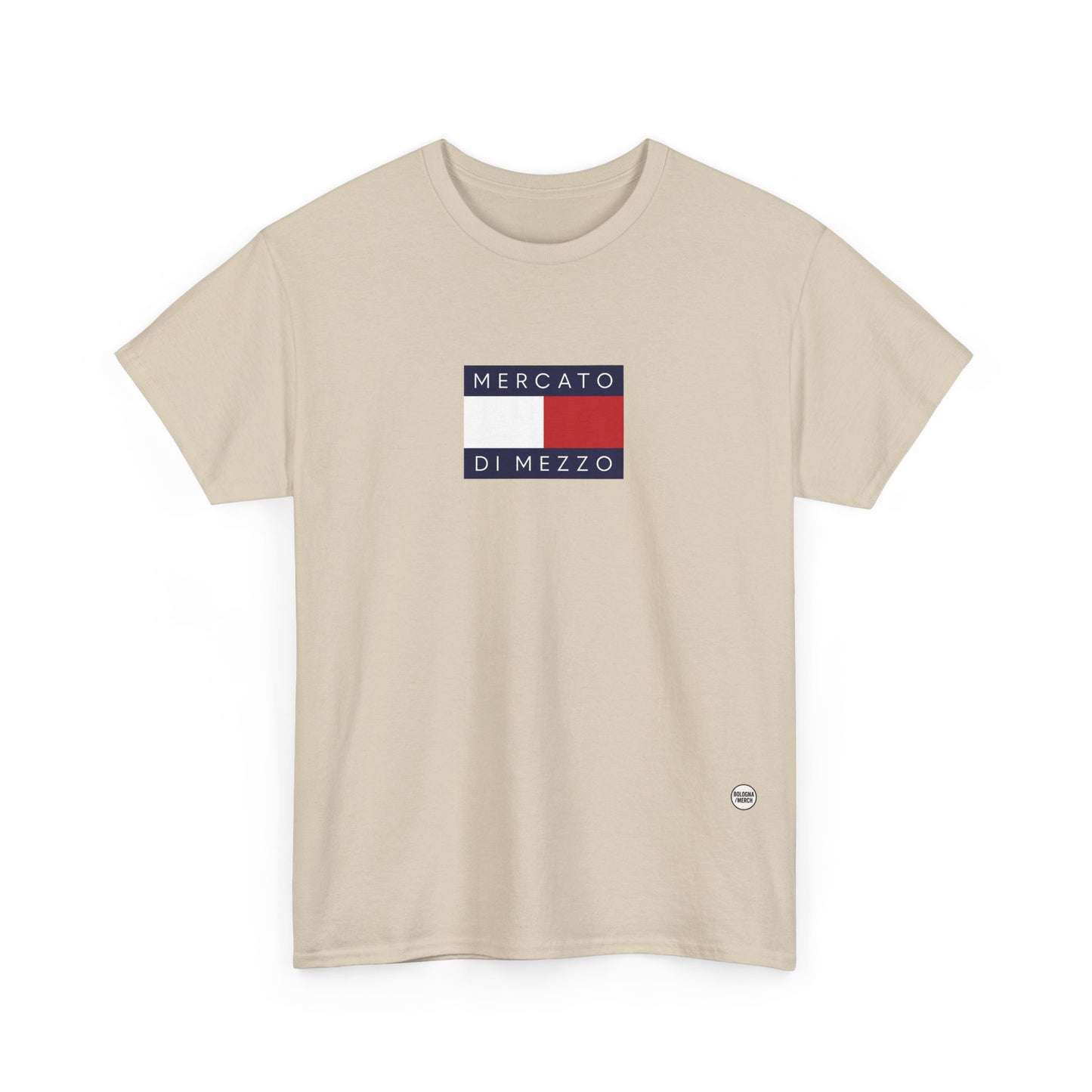 Mercato di Mezzo - Bologna - Unisex Heavy Cotton Tee - Casual Comfort for Everyday Wear