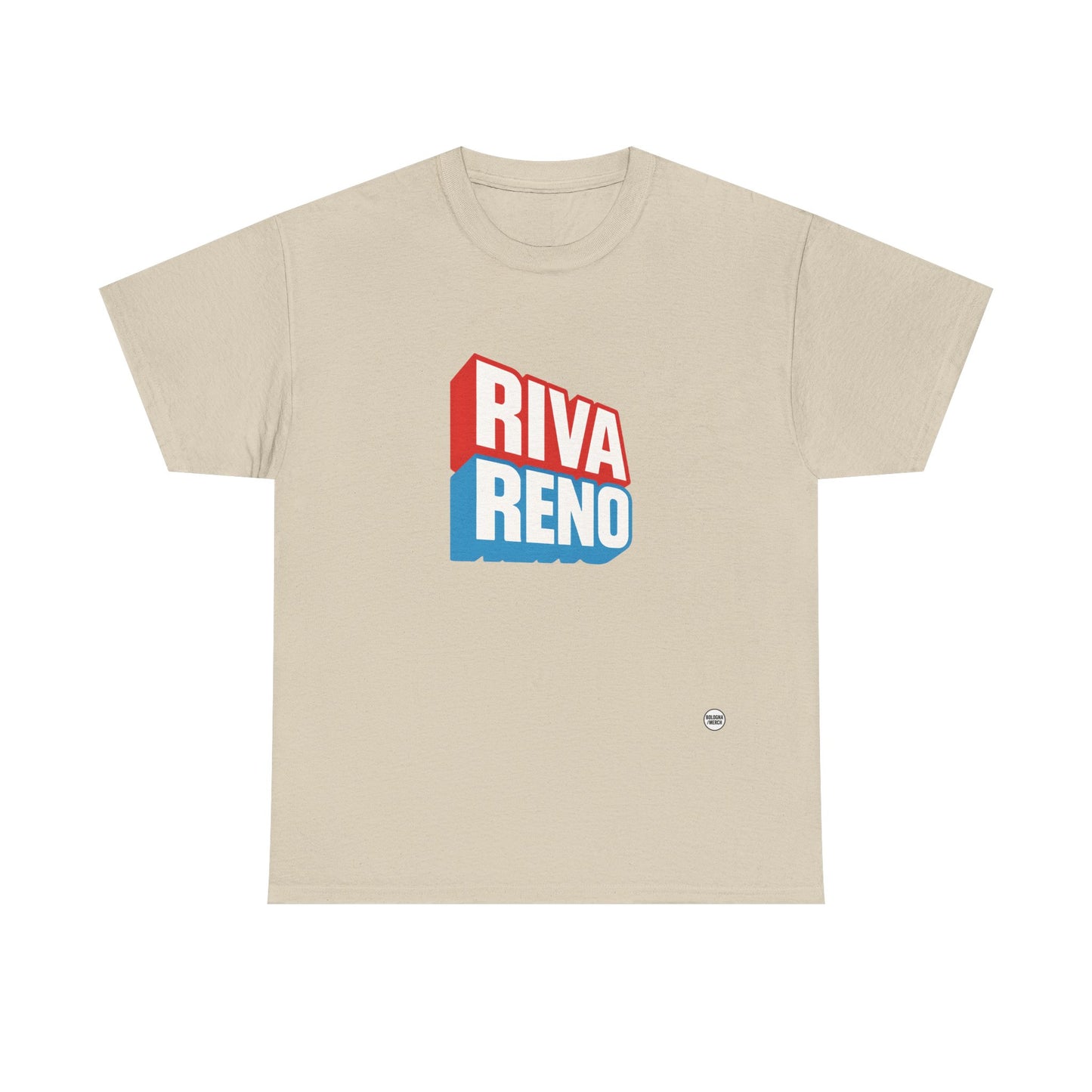 Riva Reno Unisex Heavy Cotton Tee - Casual Comfort for Everyday Wear