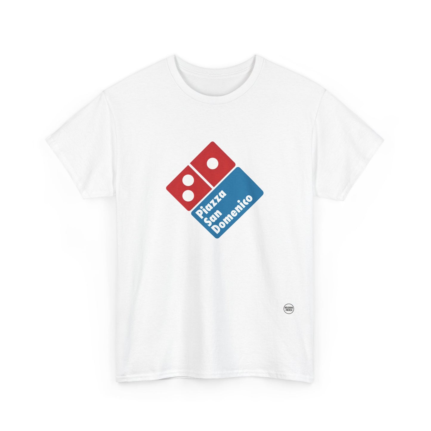 Piazza San Domenico - Bologna - Unisex Heavy Cotton Tee - Casual Comfort for Everyday Wear