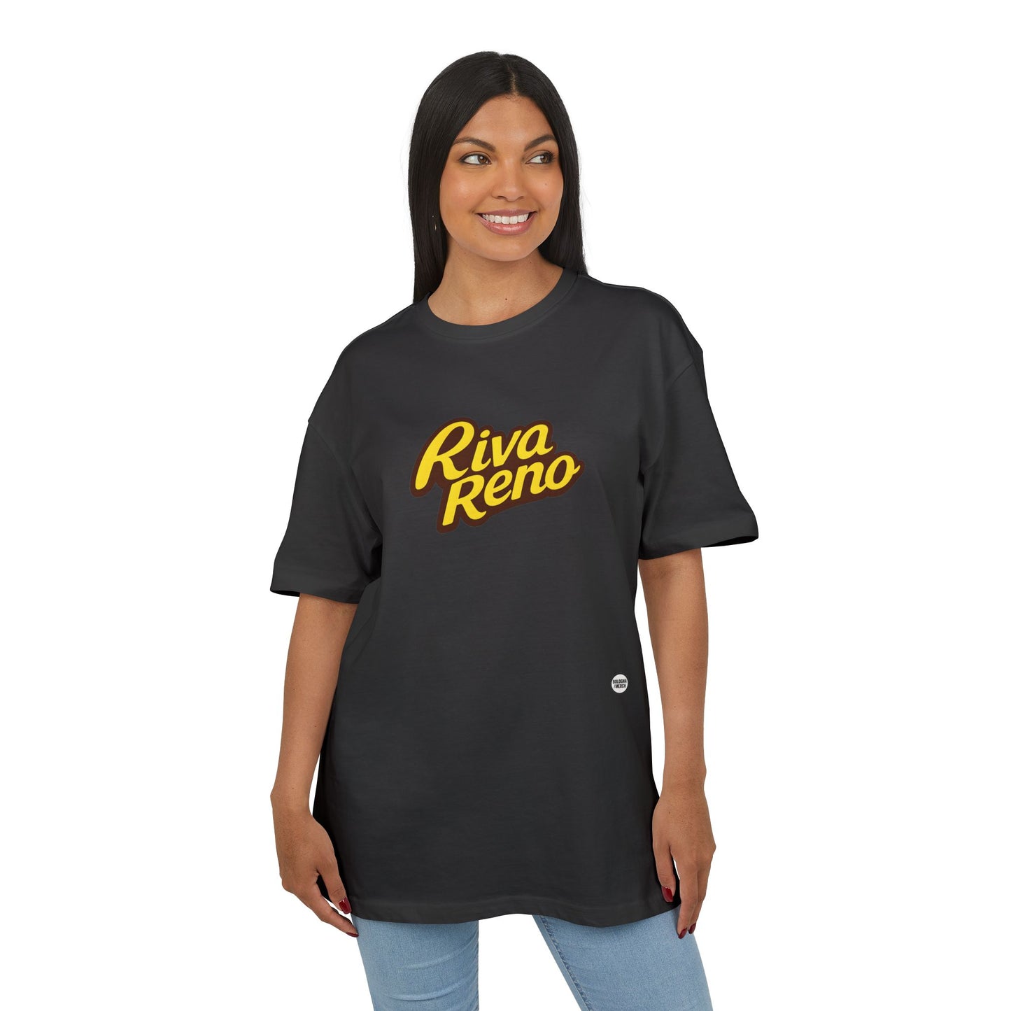 Riva Reno Oversize Tee, Casual Unisex T-Shirt for Streetwear Lovers, Comfortable Everyday Wear