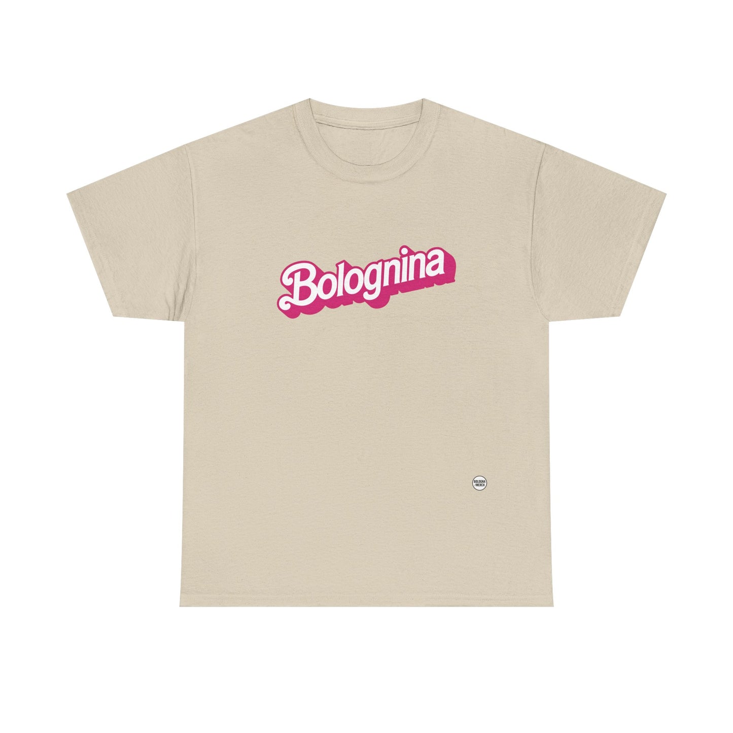 T-Shirt Unisex in Cotone Pesante con Design La Bolognina – Stile Urban, Vestibilità Classica, Idea Regalo Originale