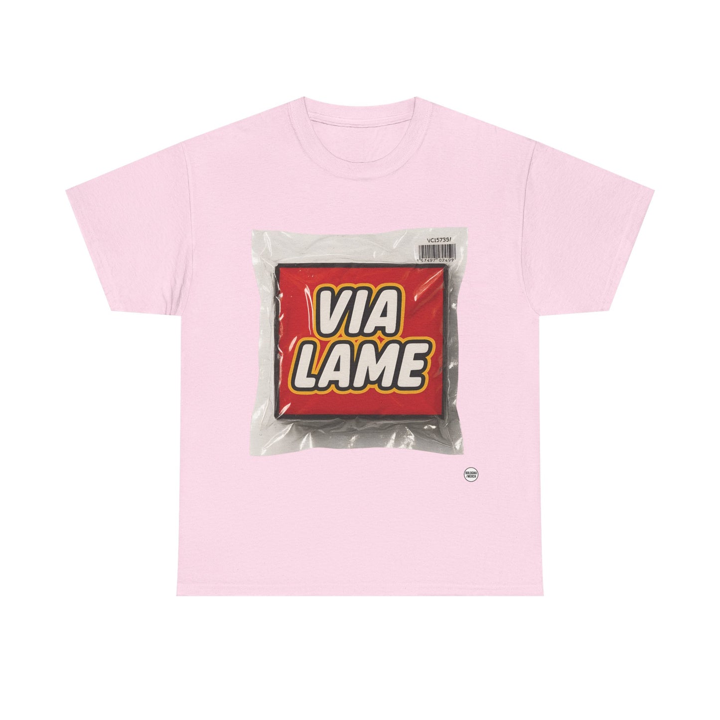 T-shirt Unisex in Cotone Pesante “VIA LAME”