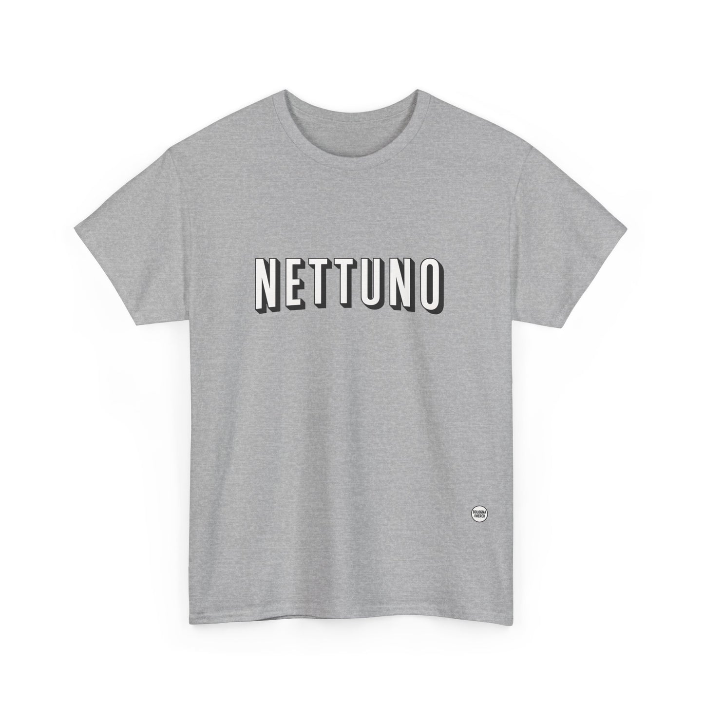 Nettuno – Al Zigant – Bologna – Maglietta Unisex in Cotone Pesante – Comfort Casual per Tutti i Giorni