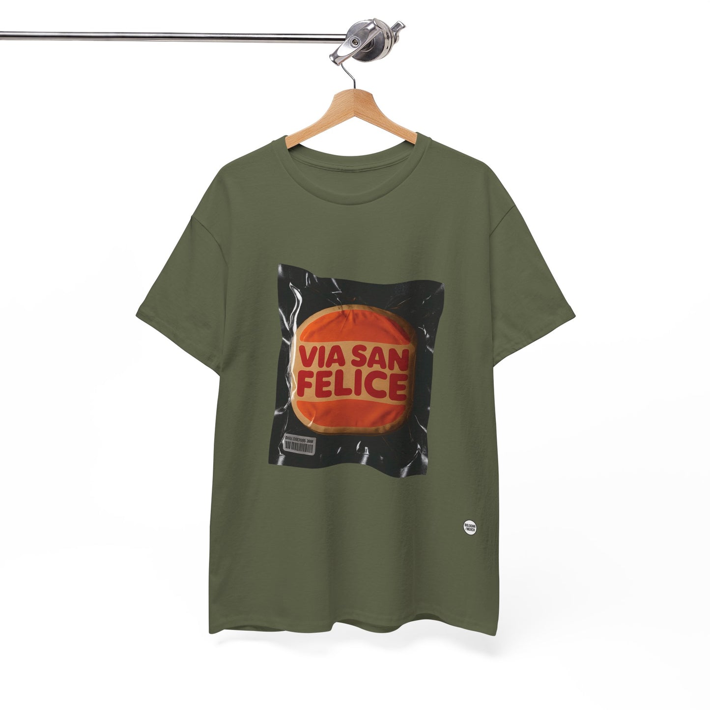 T-shirt Unisex in Cotone Pesante “VIA SAN FELICE”
