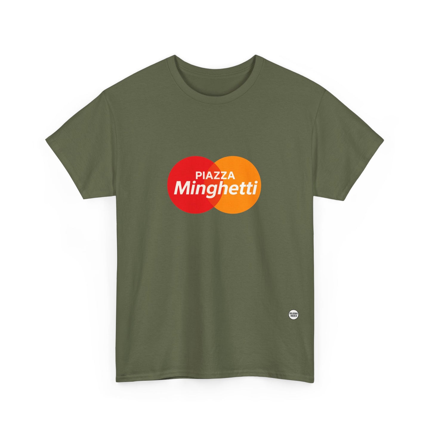 Piazza Minghetti Unisex Heavy Cotton Tee - Casual and Stylish Wear for Poetry Lovers
