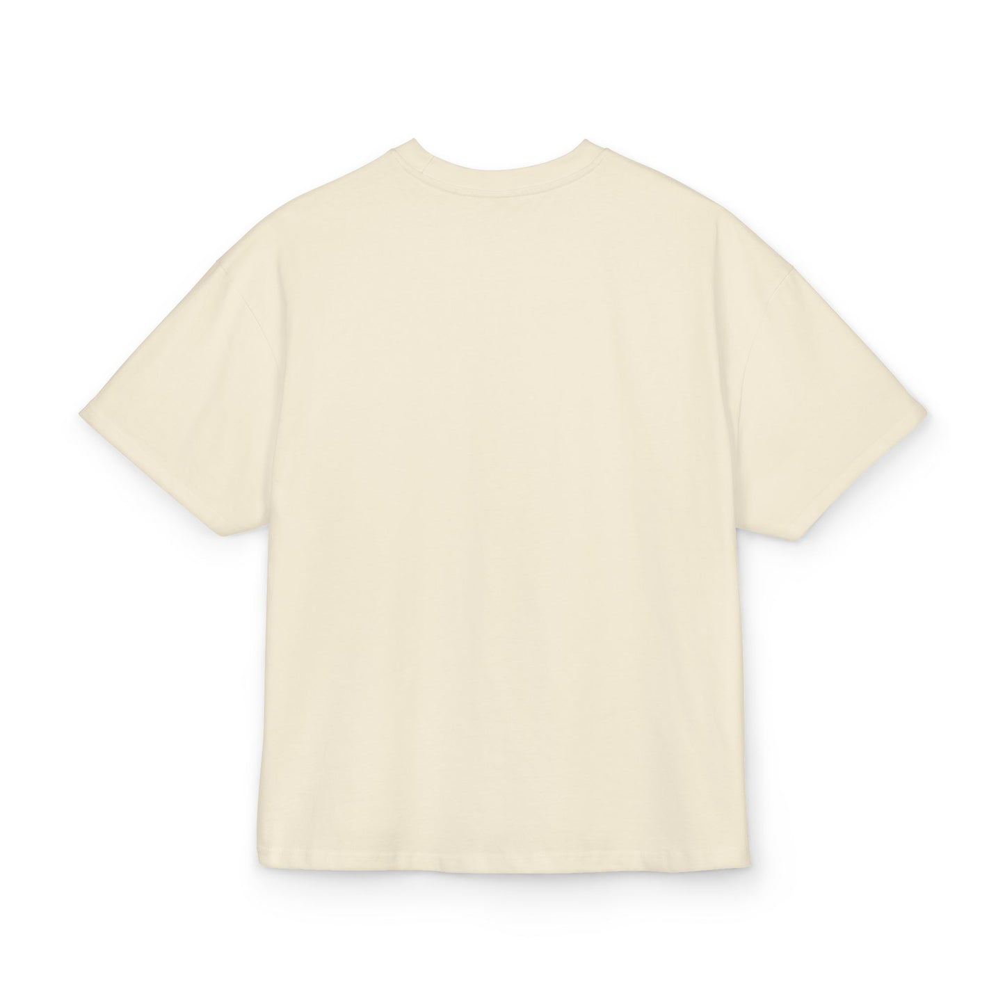Maglietta Boxy “Via Lame” – Unisex, Ultra Cotone Pesante, Stile Neutro e Oversize Essenziale