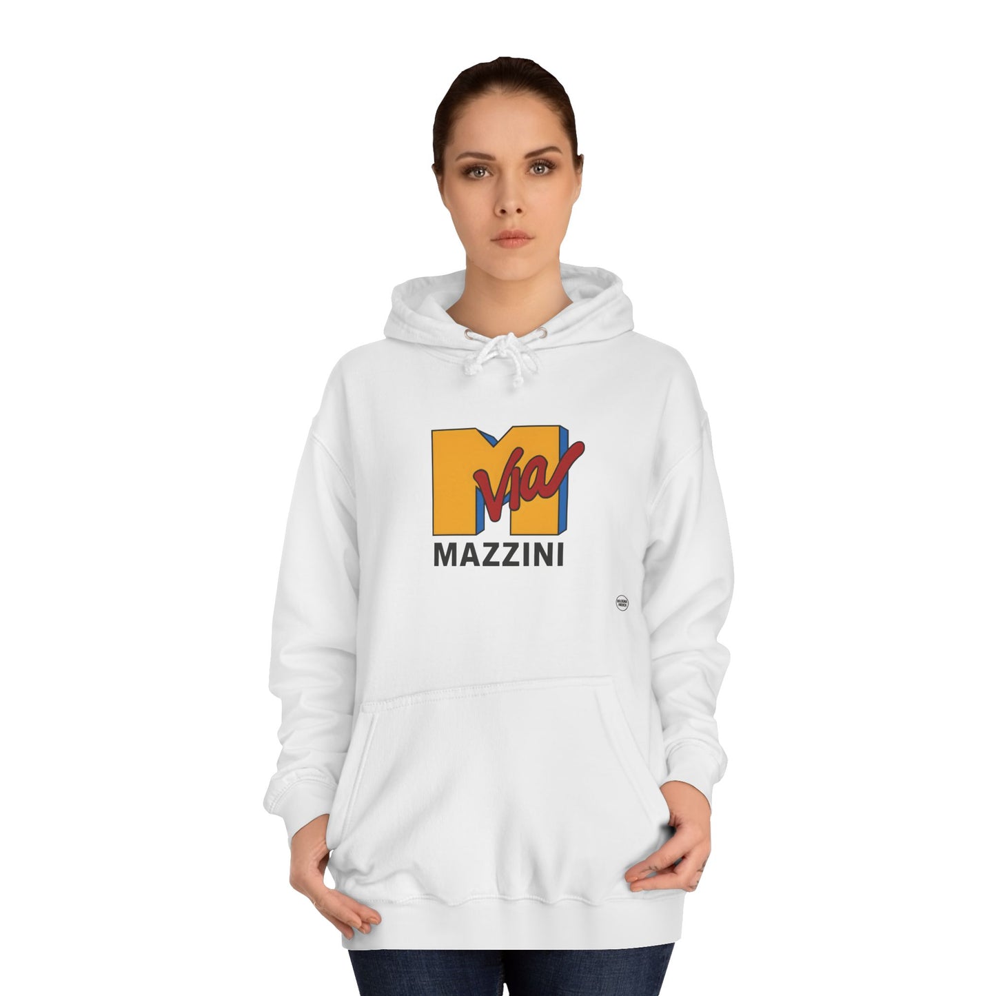 Felpa “Via Mazzini” – Comfort Universitario con Stile Bolognese