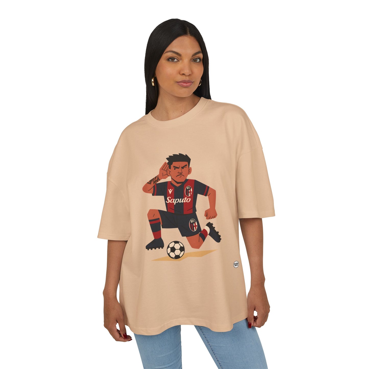 Maglietta Boxy “Santi Castro” – Unisex, Ultra Heavy Cotton