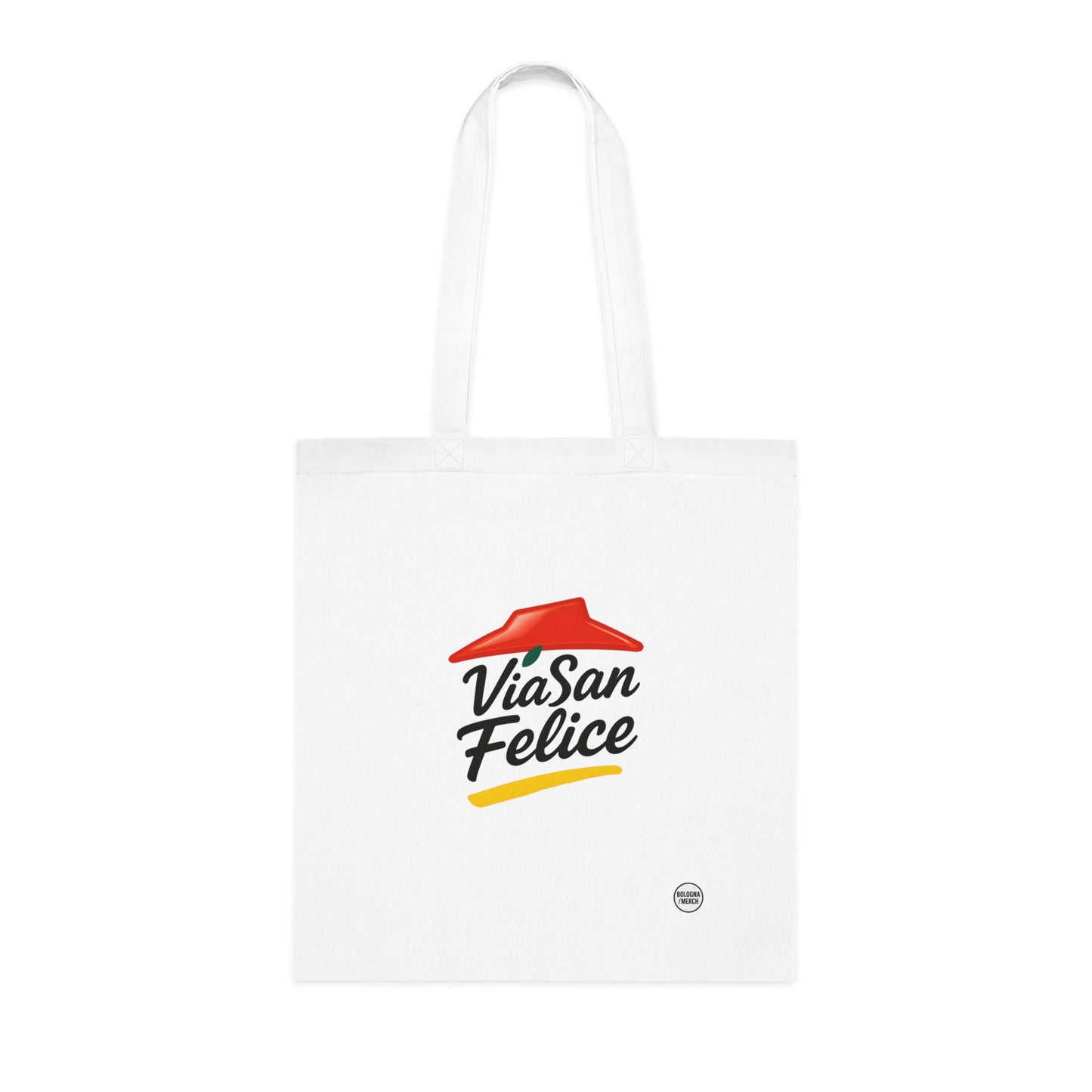 Via San Felice Cotton Tote Bag - Eco-Friendly Shopping Bag for Every Occasion