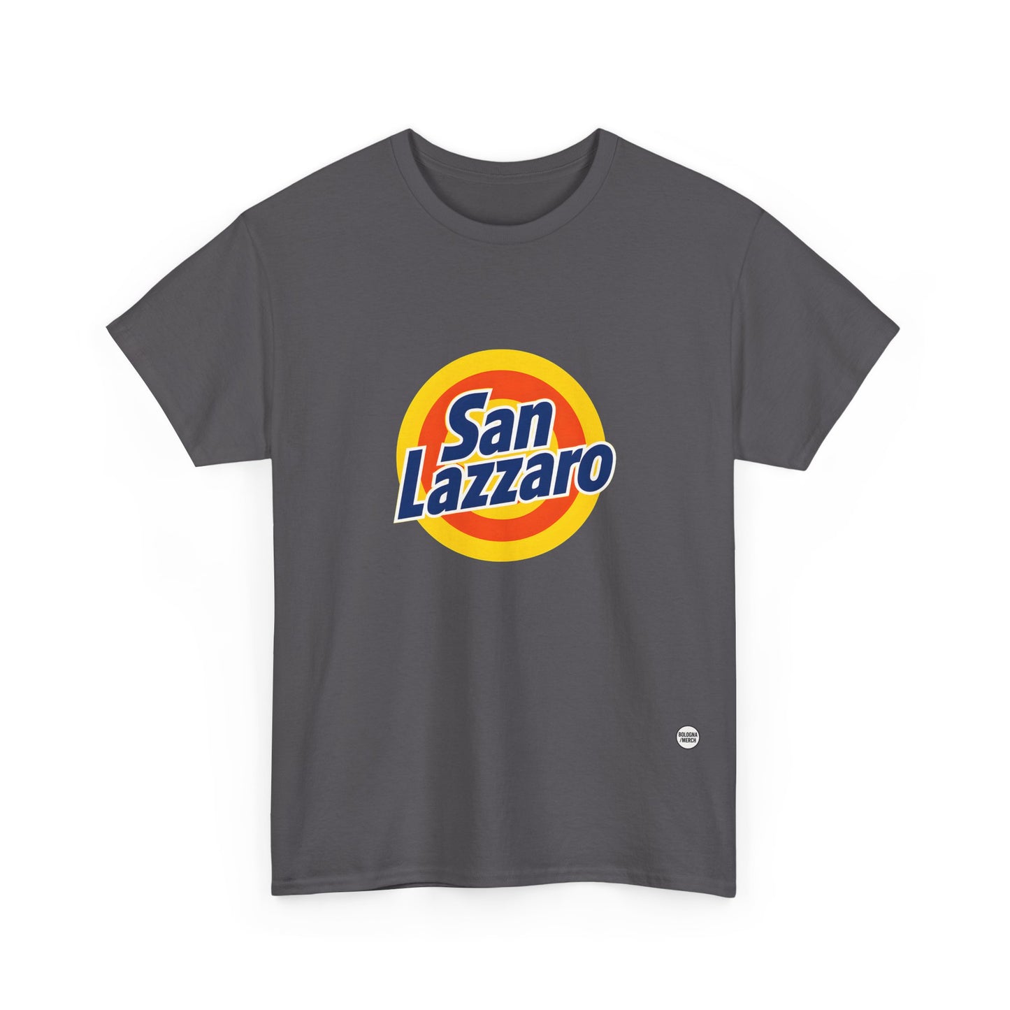 San Lazzaro Maglietta Unisex in Cotone Pesante - Abbigliamento Casual e Spiritoso