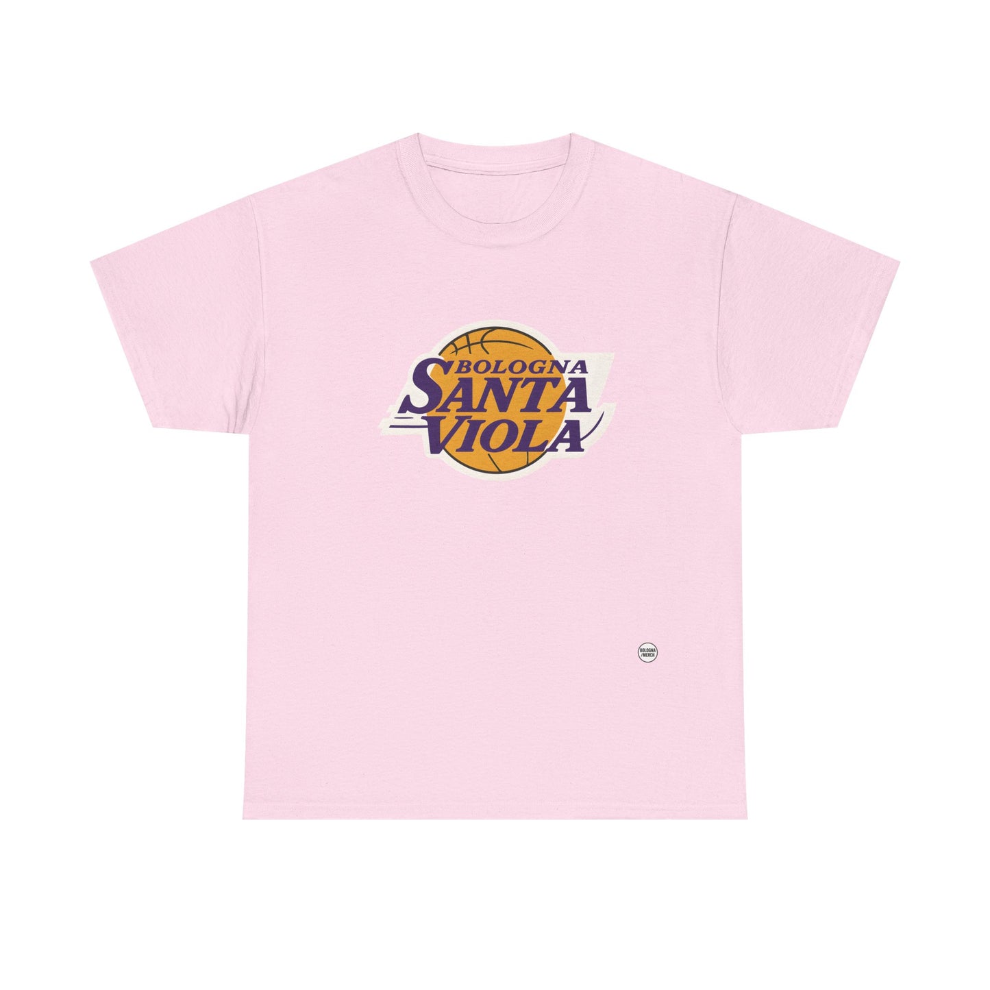 T-shirt Unisex Cotone Pesante "Santa Viola" Bologna – Maglietta Casual Comoda per Tutti i Giorni