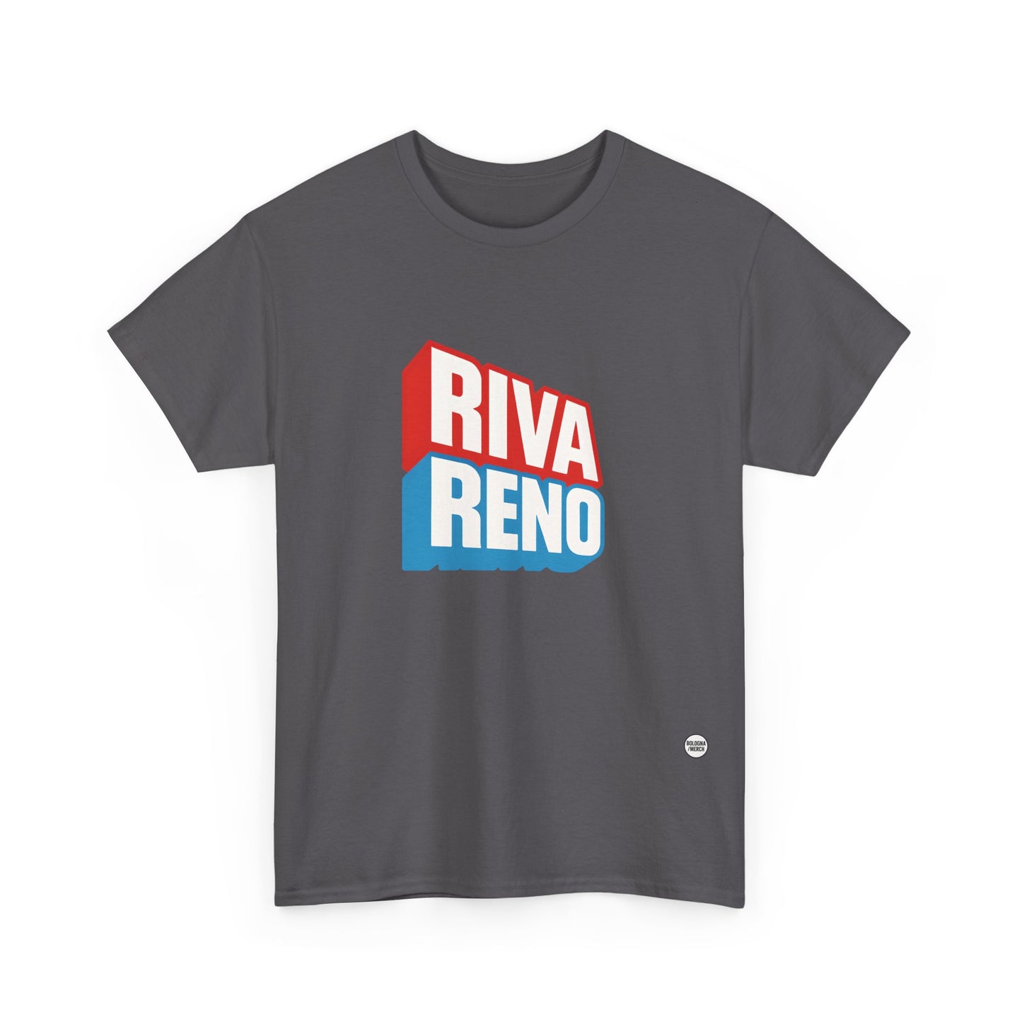 Riva Reno Unisex Heavy Cotton Tee - Casual Comfort for Everyday Wear