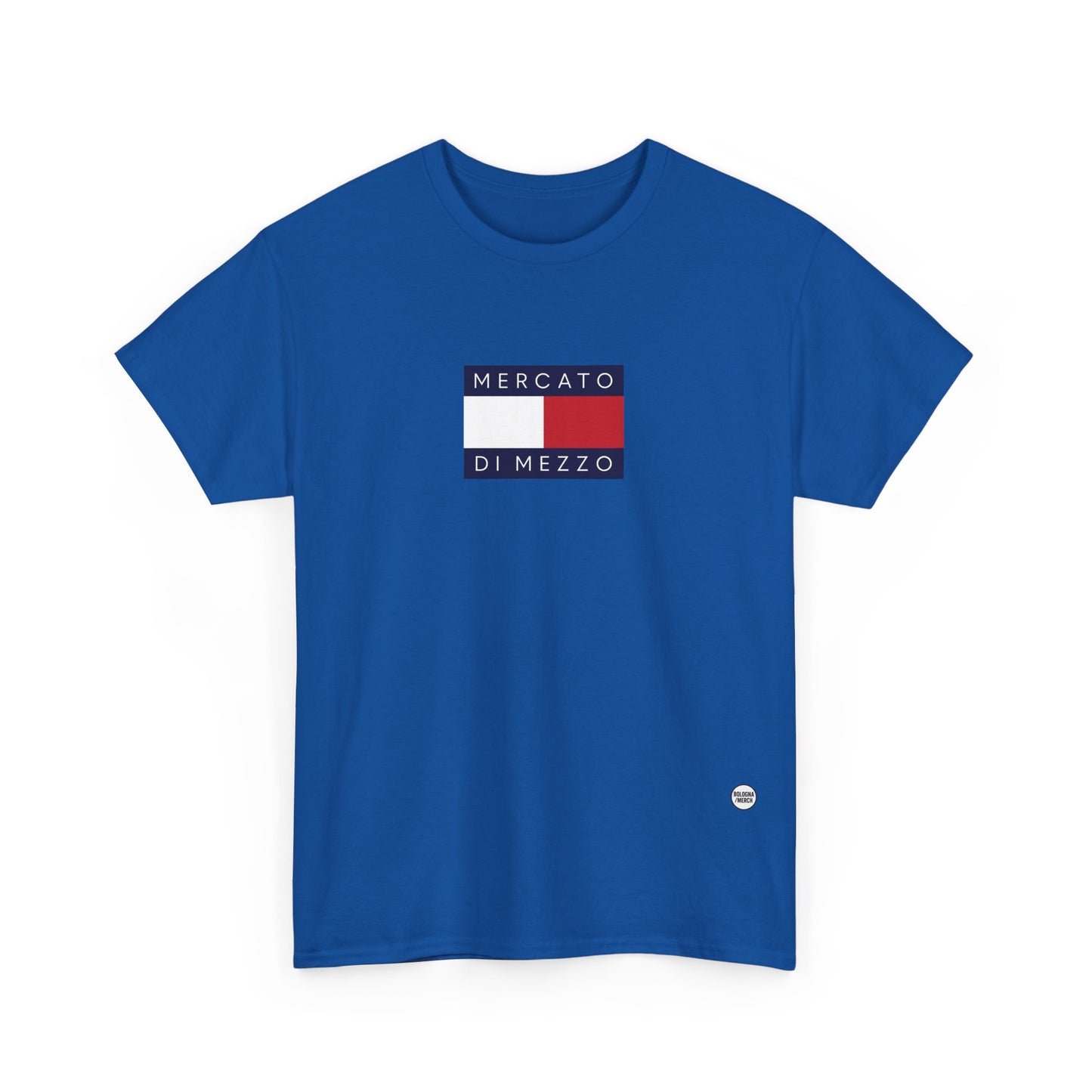 Mercato di Mezzo - Bologna - Unisex Heavy Cotton Tee - Casual Comfort for Everyday Wear