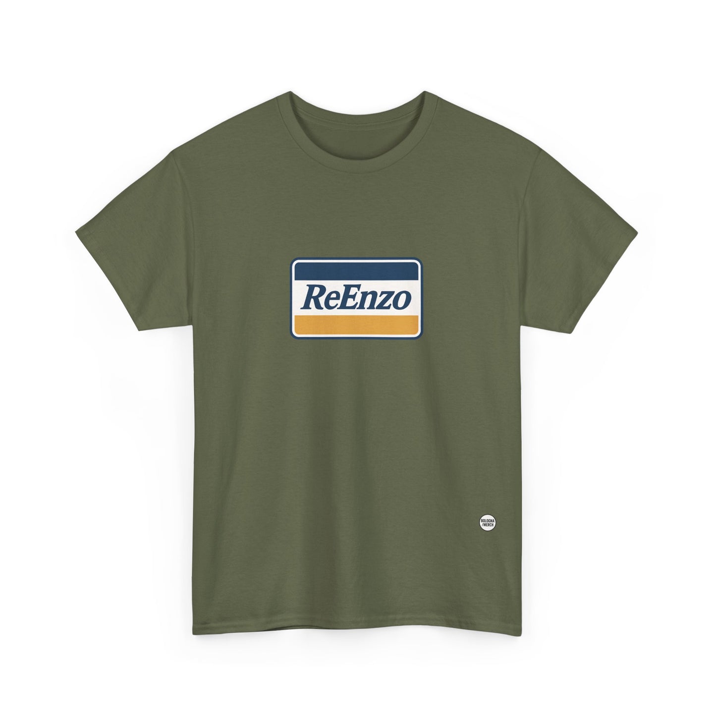 Re Enzo - Bologna - Unisex Heavy Cotton Tee - Casual Comfort for Everyday Wear