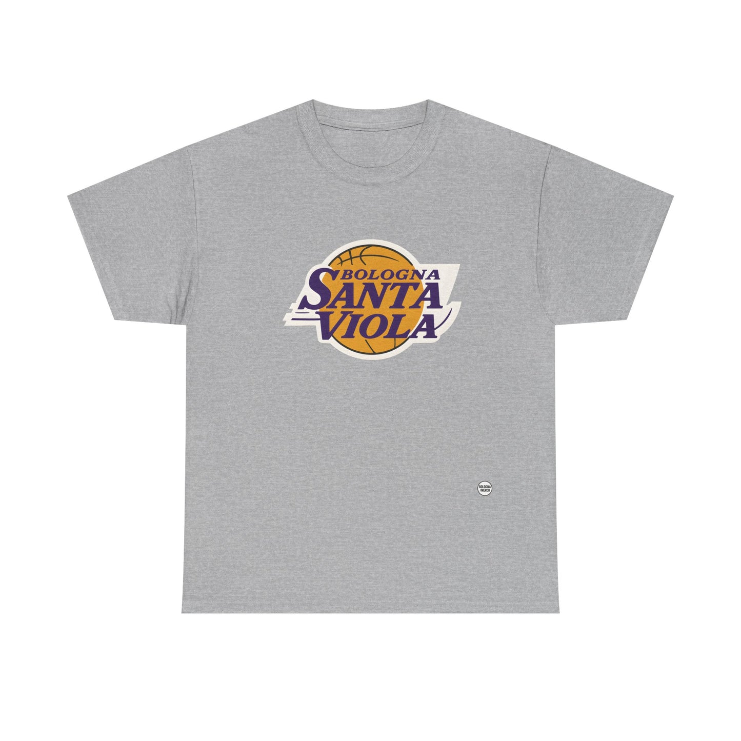T-shirt Unisex Cotone Pesante "Santa Viola" Bologna – Maglietta Casual Comoda per Tutti i Giorni