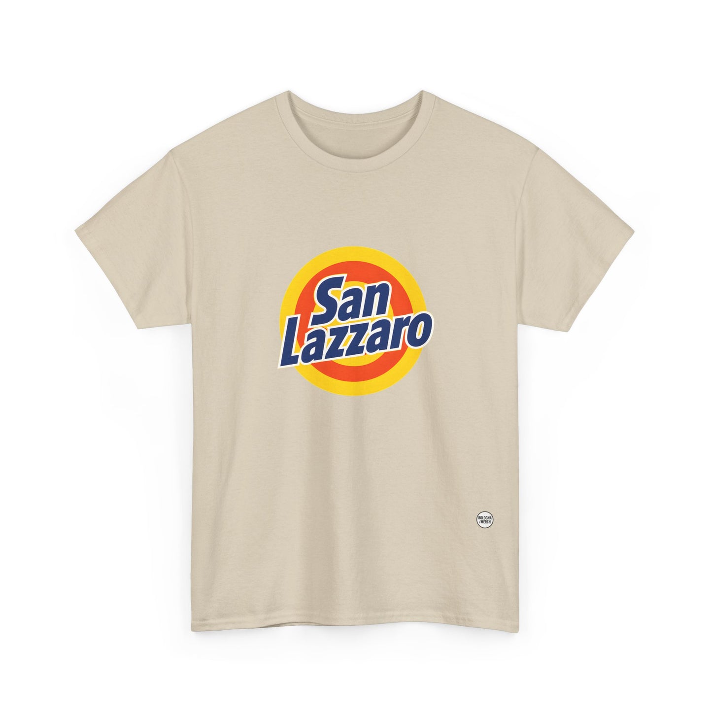 San Lazzaro Maglietta Unisex in Cotone Pesante - Abbigliamento Casual e Spiritoso