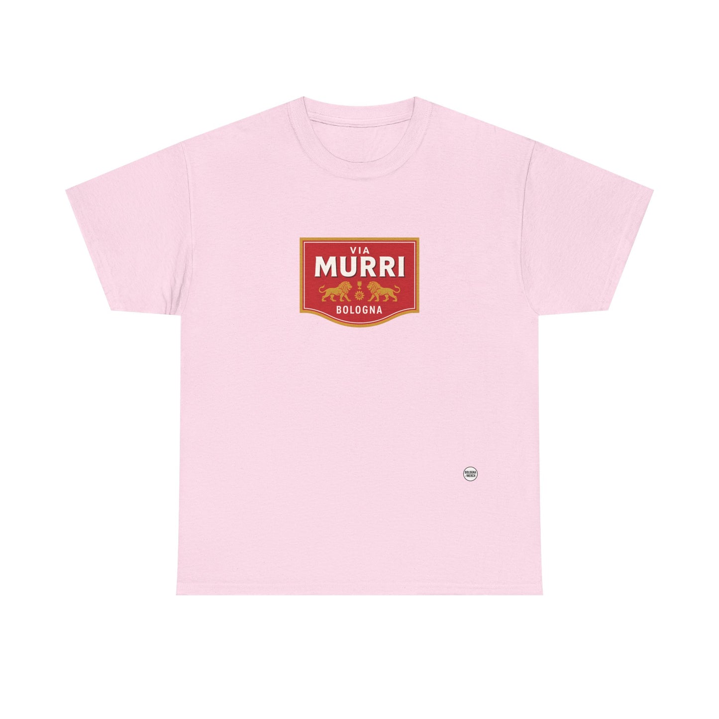 Via Murri - Bologna - Unisex Heavy Cotton Tee - Casual Comfort for Everyday Wear