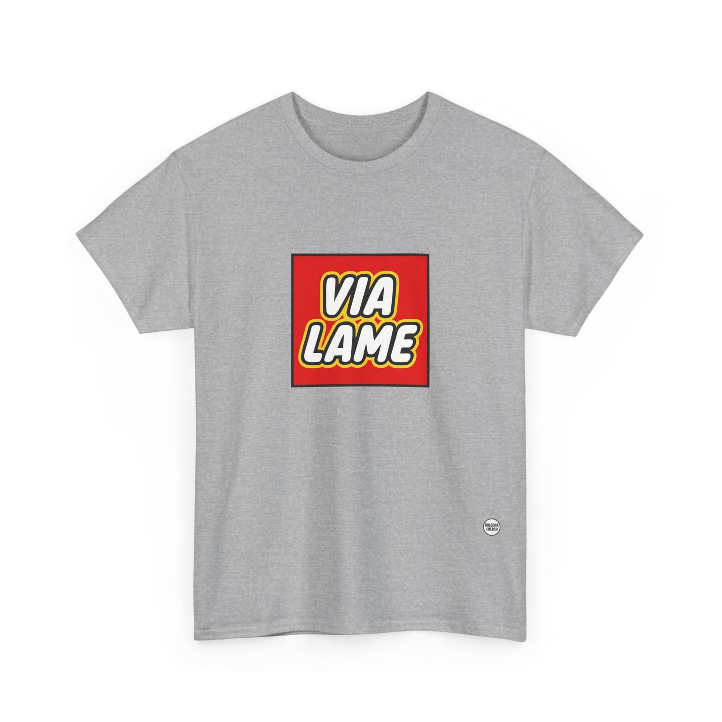 Via Lame Unisex Heavy Cotton Tee - Casual and Stylish Wear for Poetry Lovers