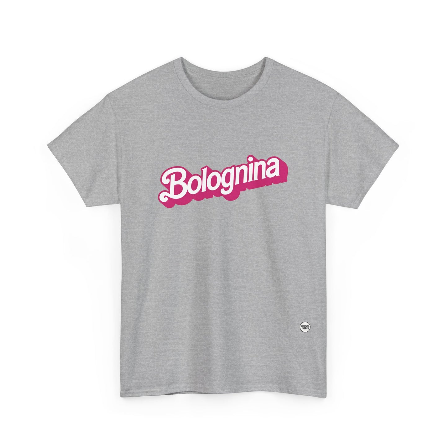 T-Shirt Unisex in Cotone Pesante con Design La Bolognina – Stile Urban, Vestibilità Classica, Idea Regalo Originale