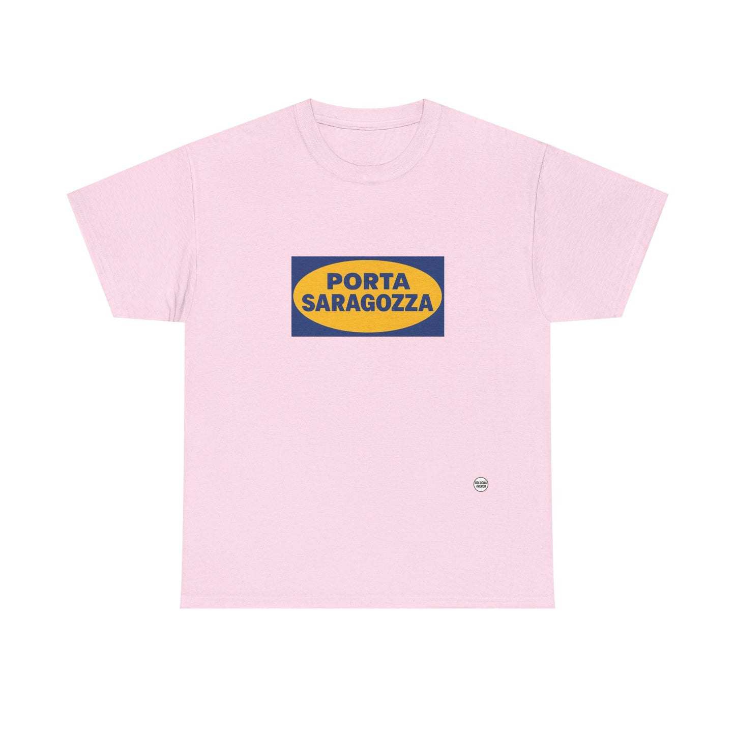 Porta Saragozza Unisex Heavy Cotton Tee - Casual Comfort for Everyday Wear