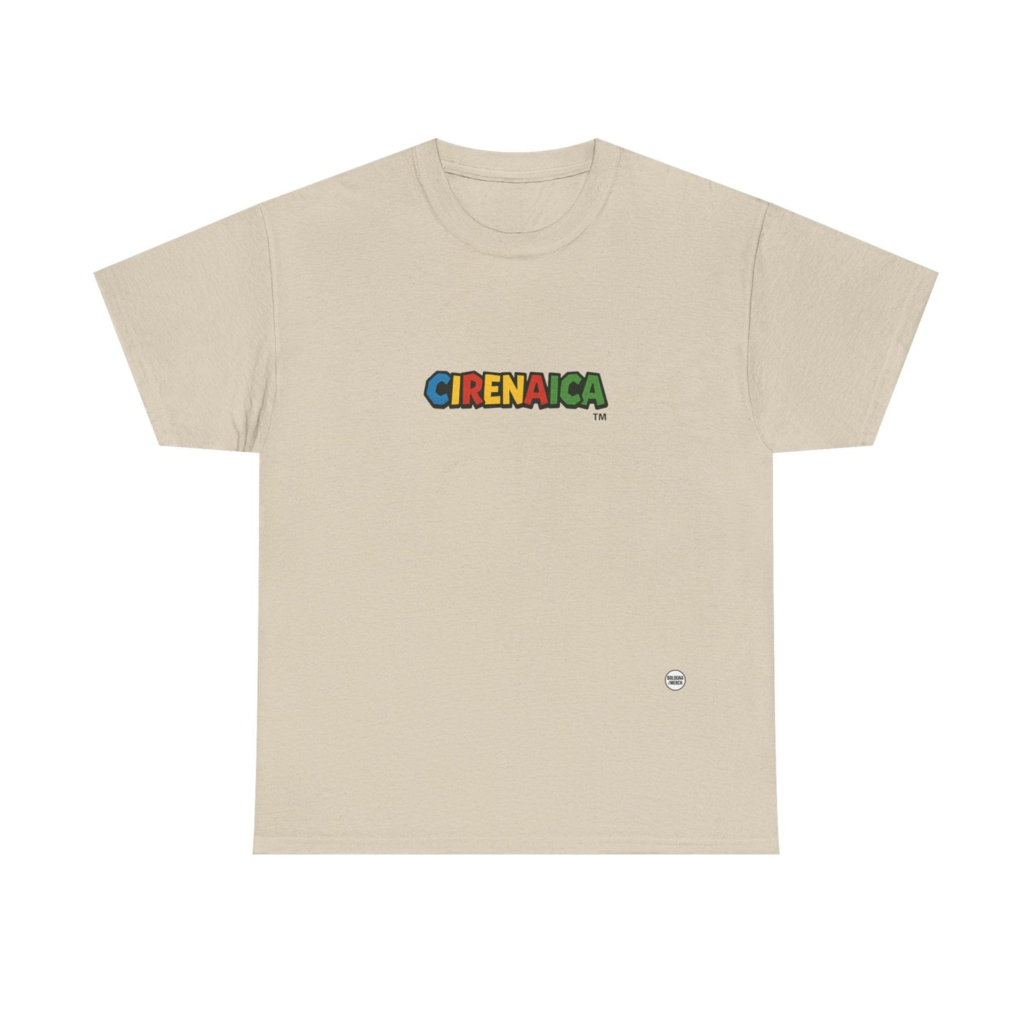 Cirenaica Unisex Heavy Cotton Tee - Casual Comfort for Everyday Wear