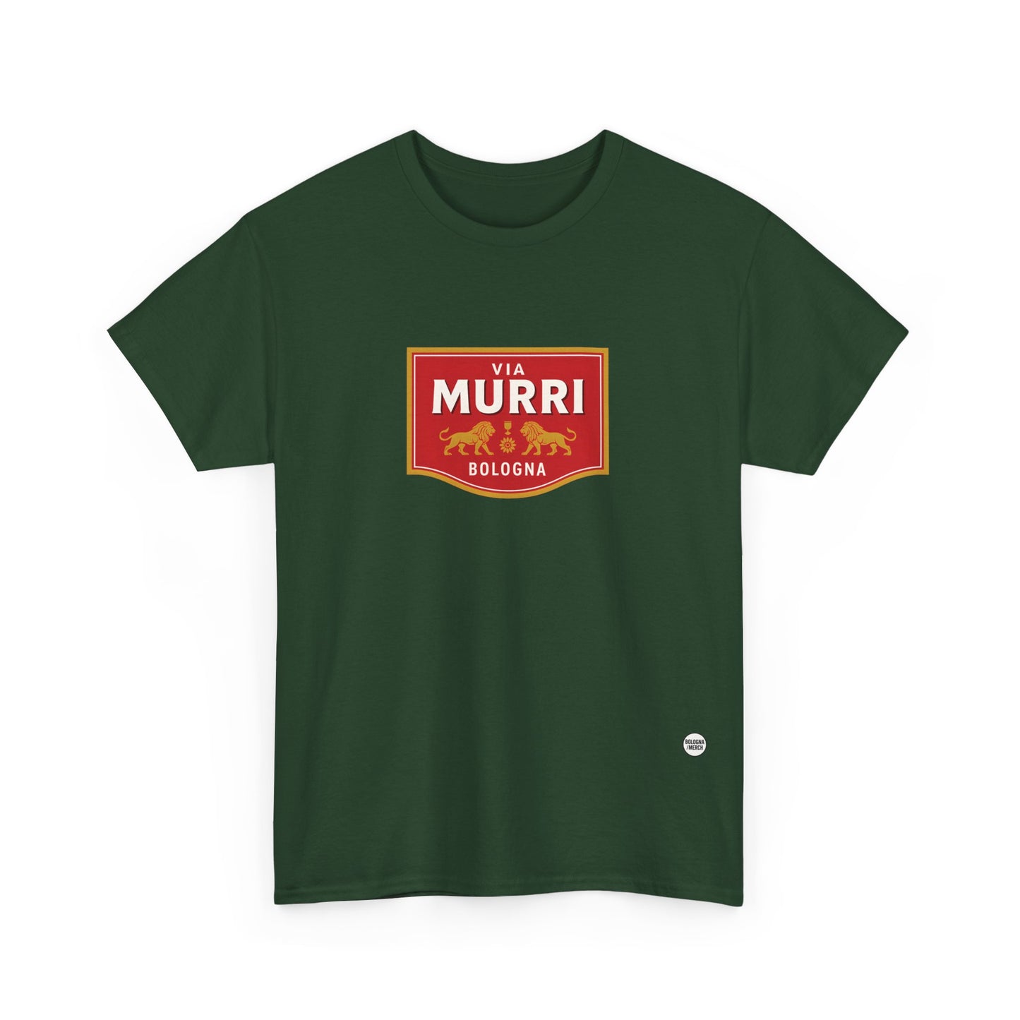 Via Murri - Bologna - Unisex Heavy Cotton Tee - Casual Comfort for Everyday Wear