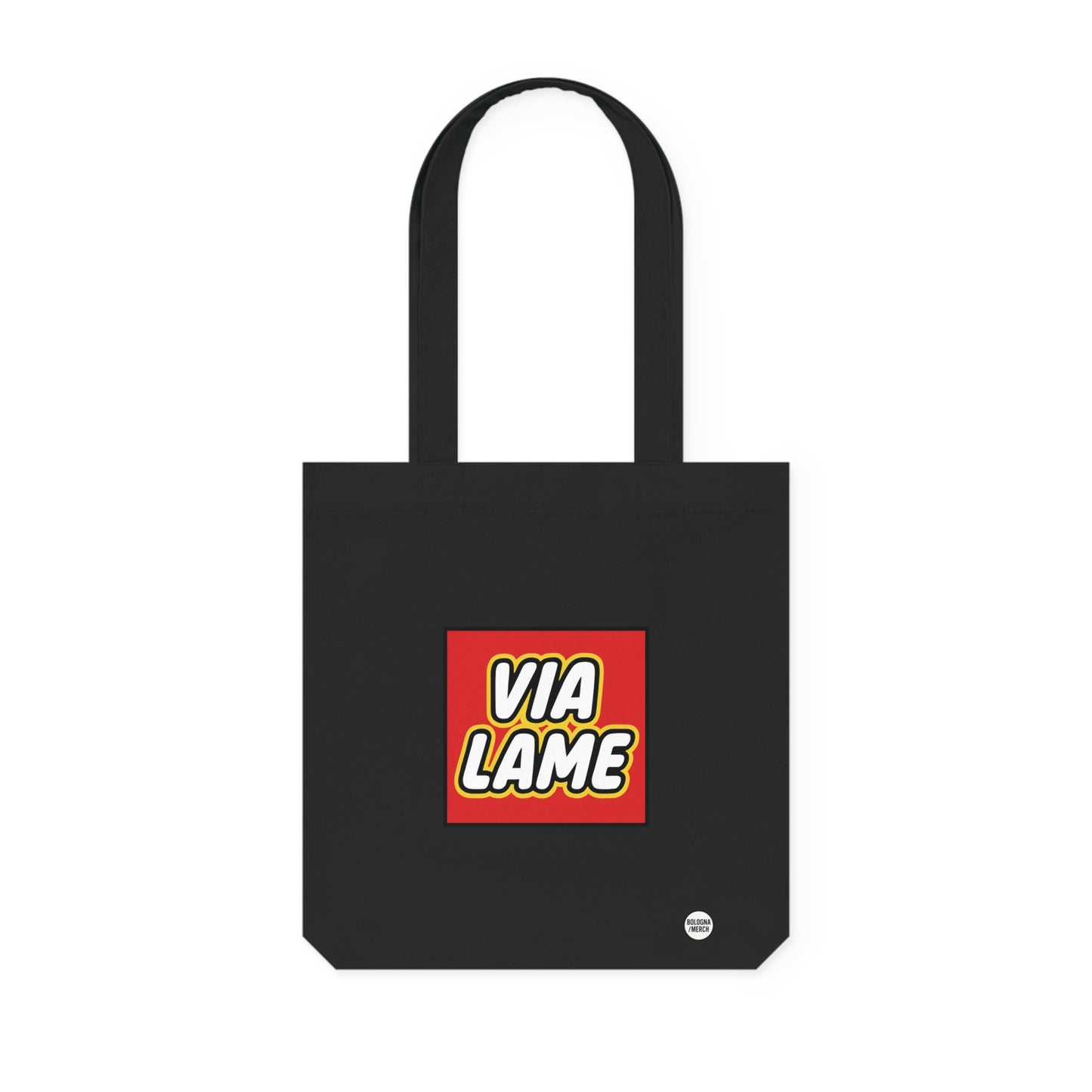 Funny Via Lame Shopping Bag, Beach Tote, Novelty Gift for Friends, Great for Shopping