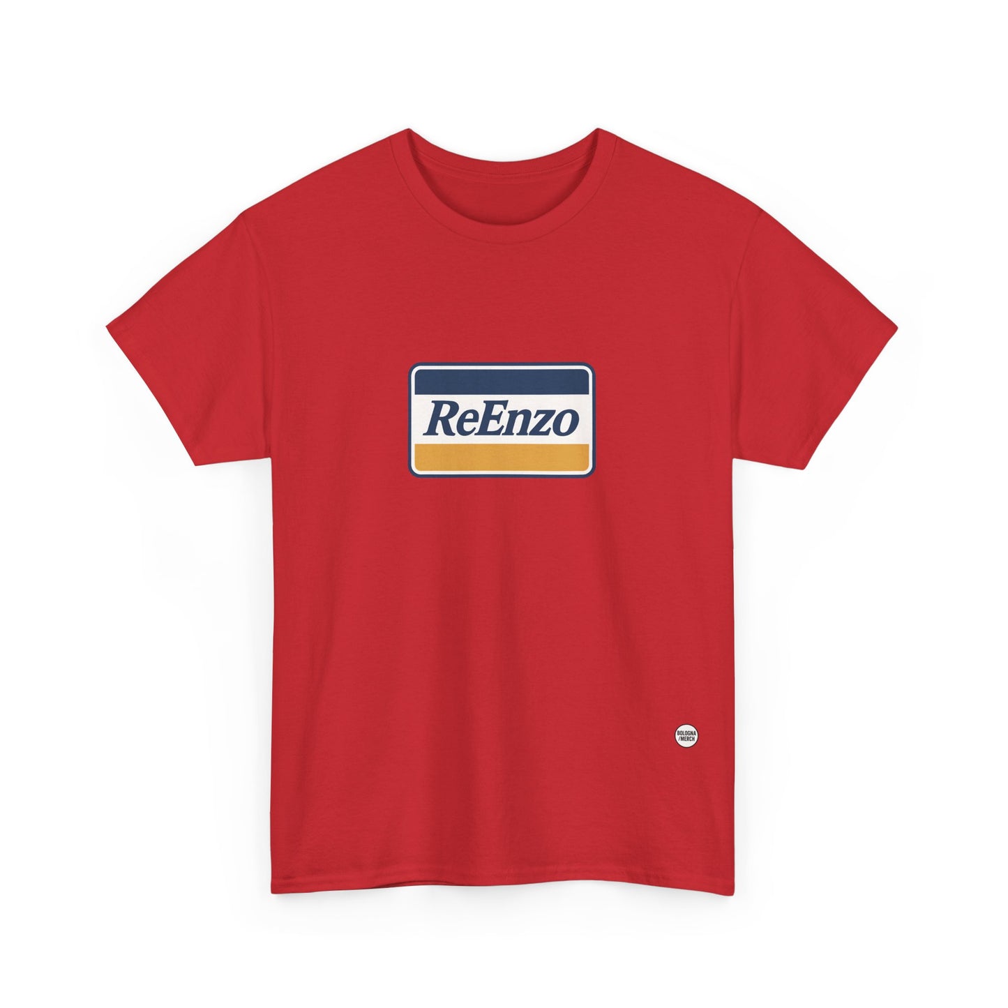 Re Enzo - Bologna - Unisex Heavy Cotton Tee - Casual Comfort for Everyday Wear