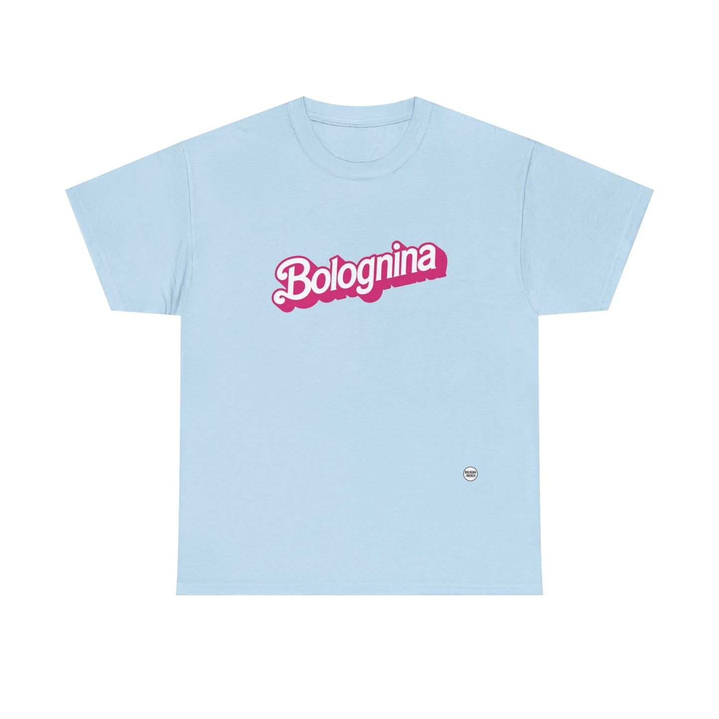 T-Shirt Unisex in Cotone Pesante con Design La Bolognina – Stile Urban, Vestibilità Classica, Idea Regalo Originale