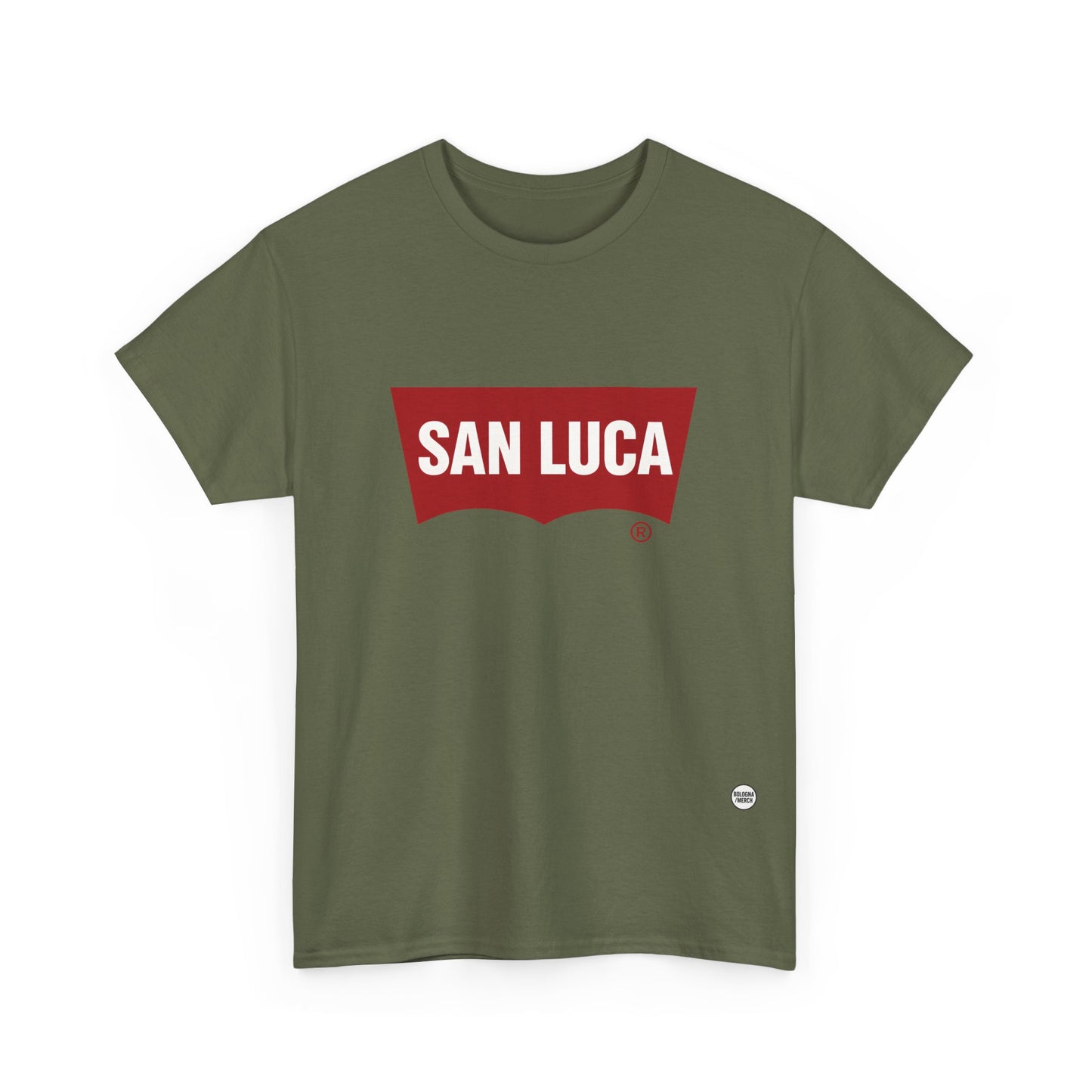 T-Shirt Unisex in Cotone Pesante – Omaggio al Santuario di San Luca a Bologna