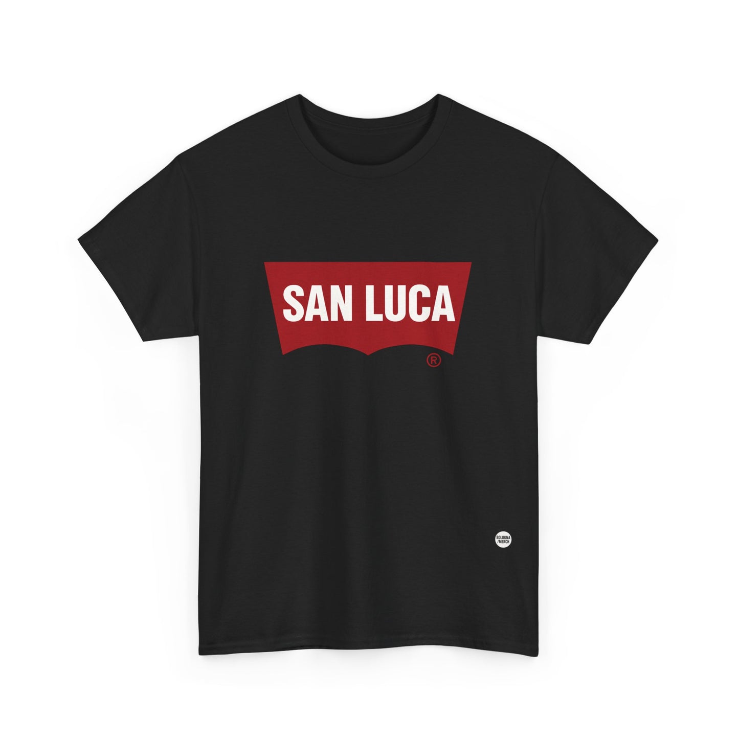 T-Shirt Unisex in Cotone Pesante – Omaggio al Santuario di San Luca a Bologna